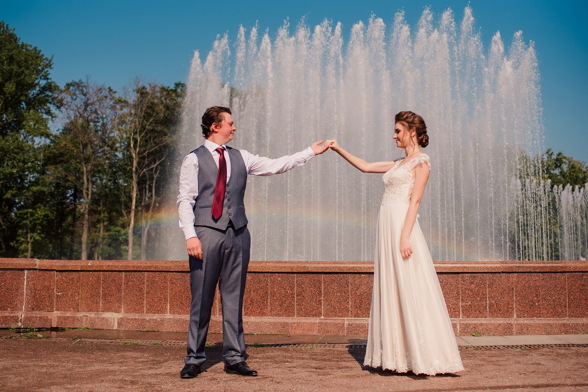Даша и Паша. Южно-Приморский парк. Семейный и Свадебный фотограф. Санкт-Петербург. Пушкин