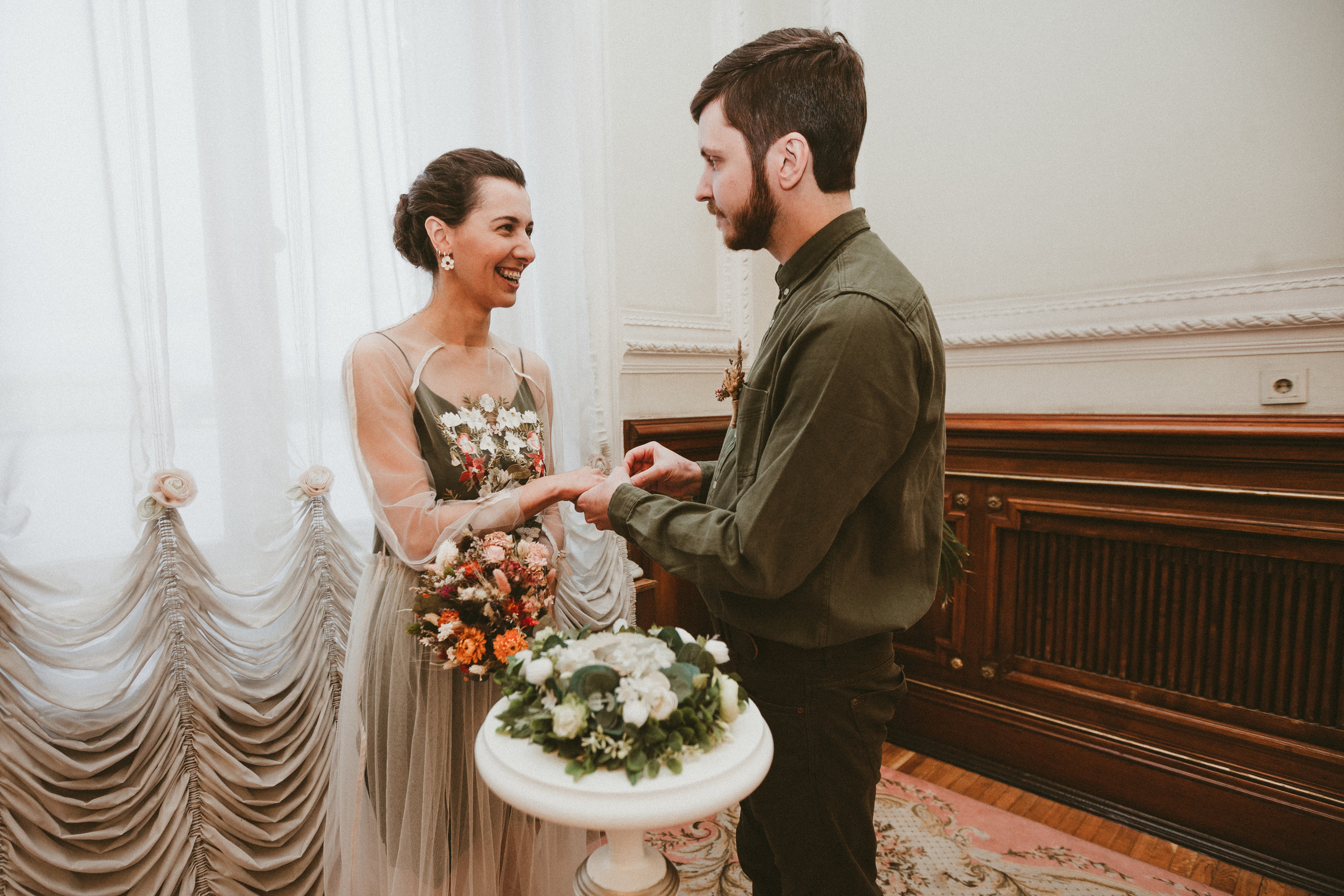 НикитаМарта (свадьба в баре). Фотограф Мария Немм