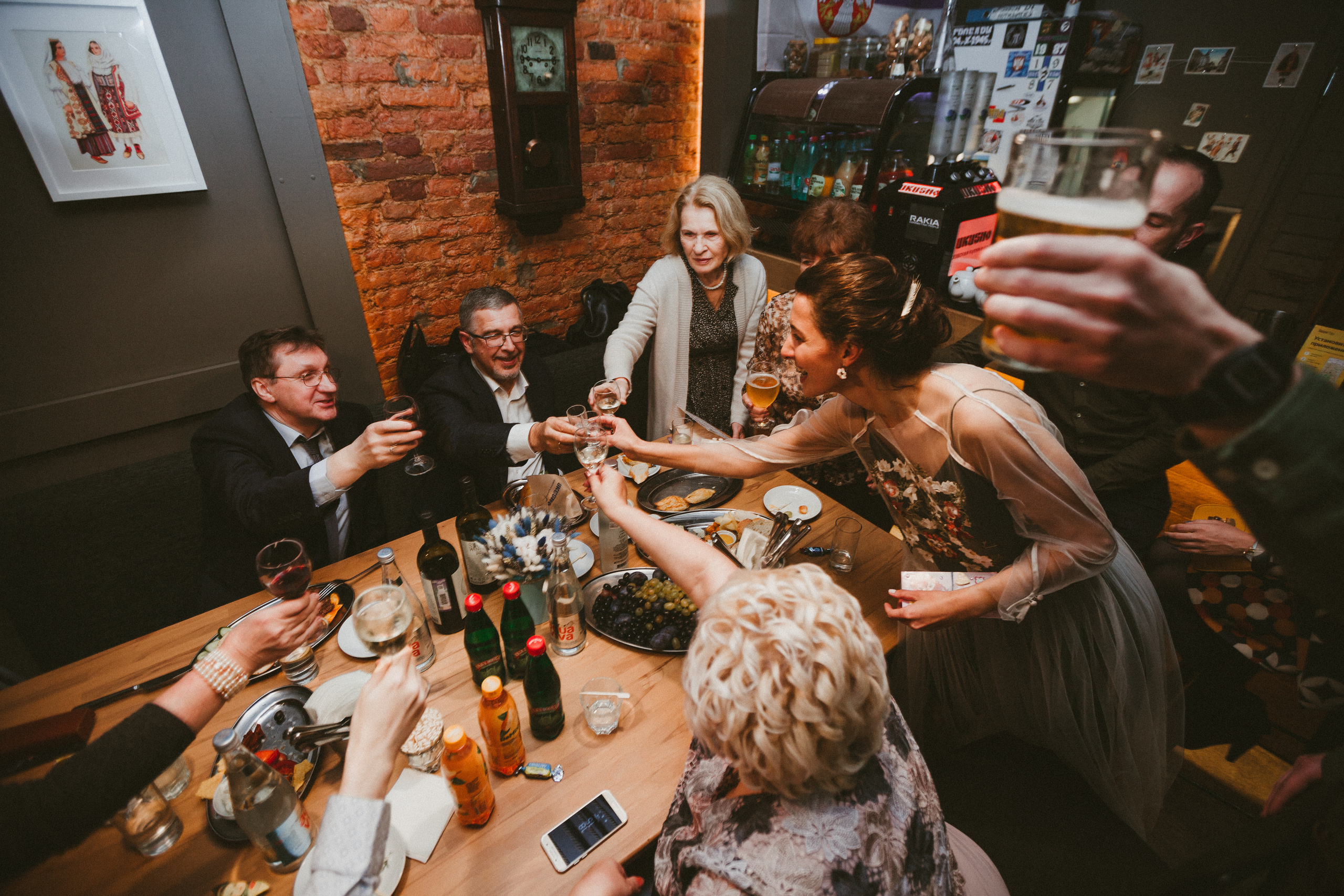 НикитаМарта (свадьба в баре). Фотограф Мария Немм