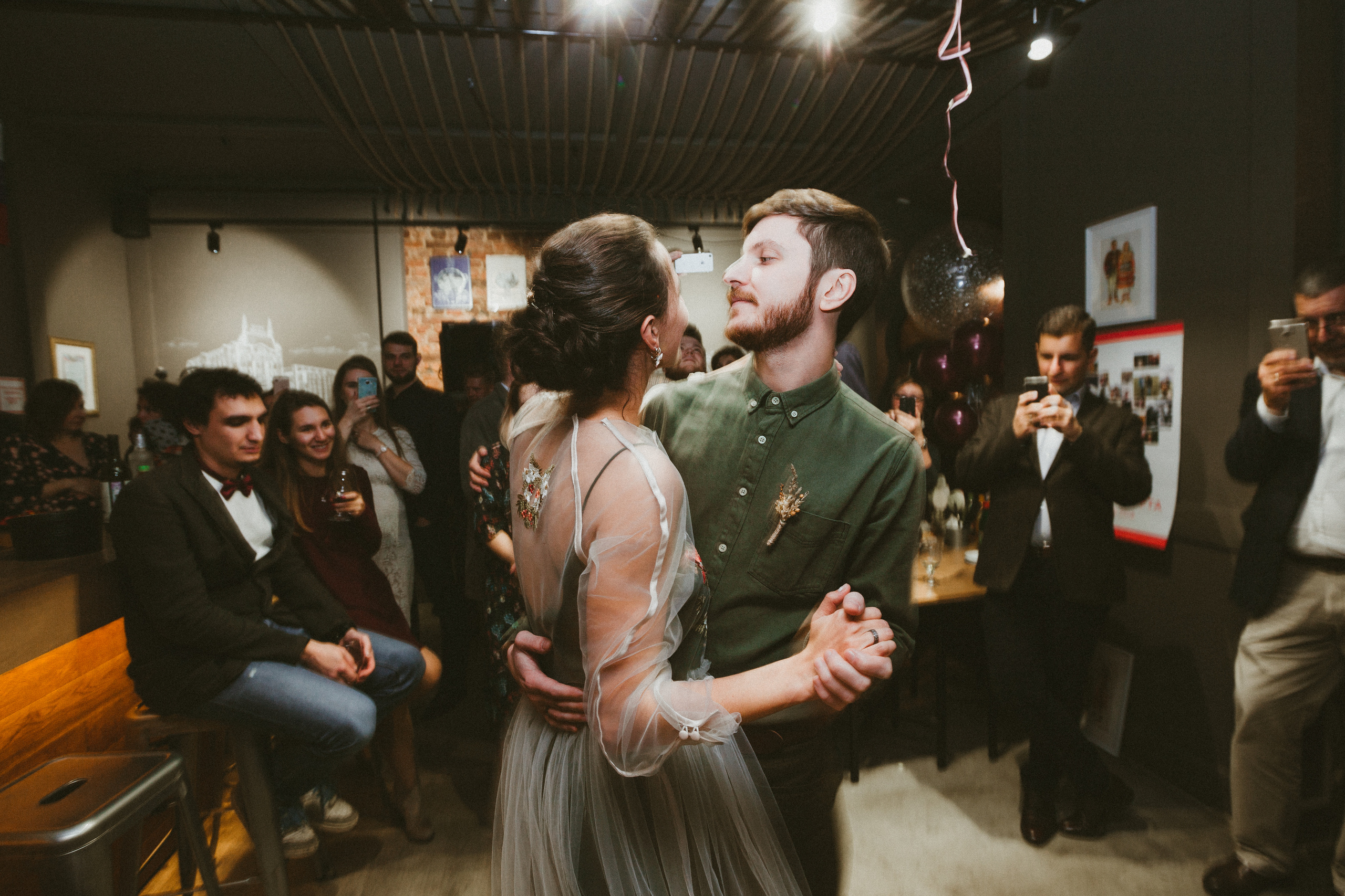 НикитаМарта (свадьба в баре). Фотограф Мария Немм