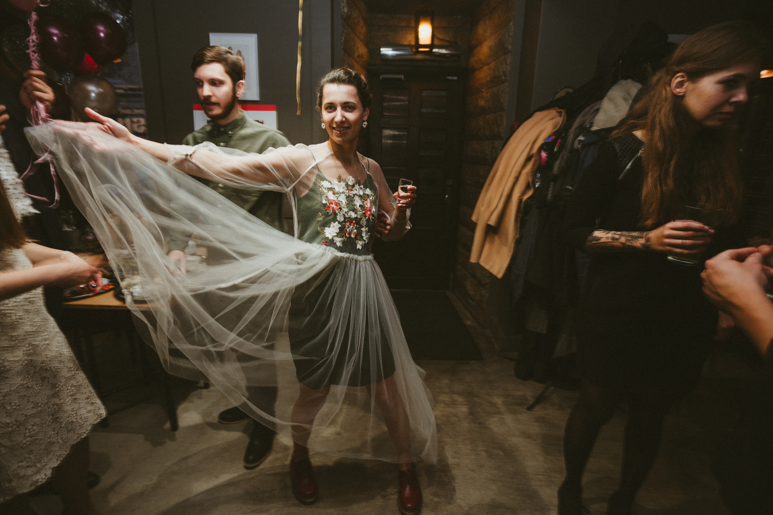 НикитаМарта (свадьба в баре). Фотограф Мария Немм