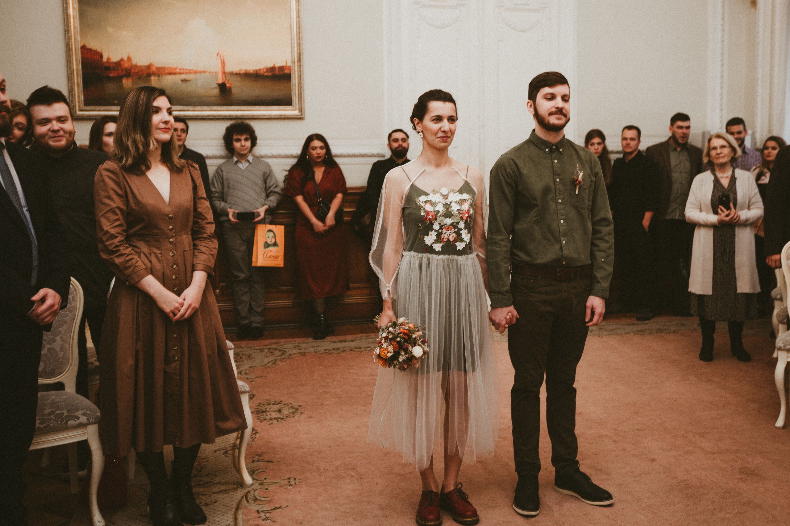 НикитаМарта (свадьба в баре). Фотограф Мария Немм