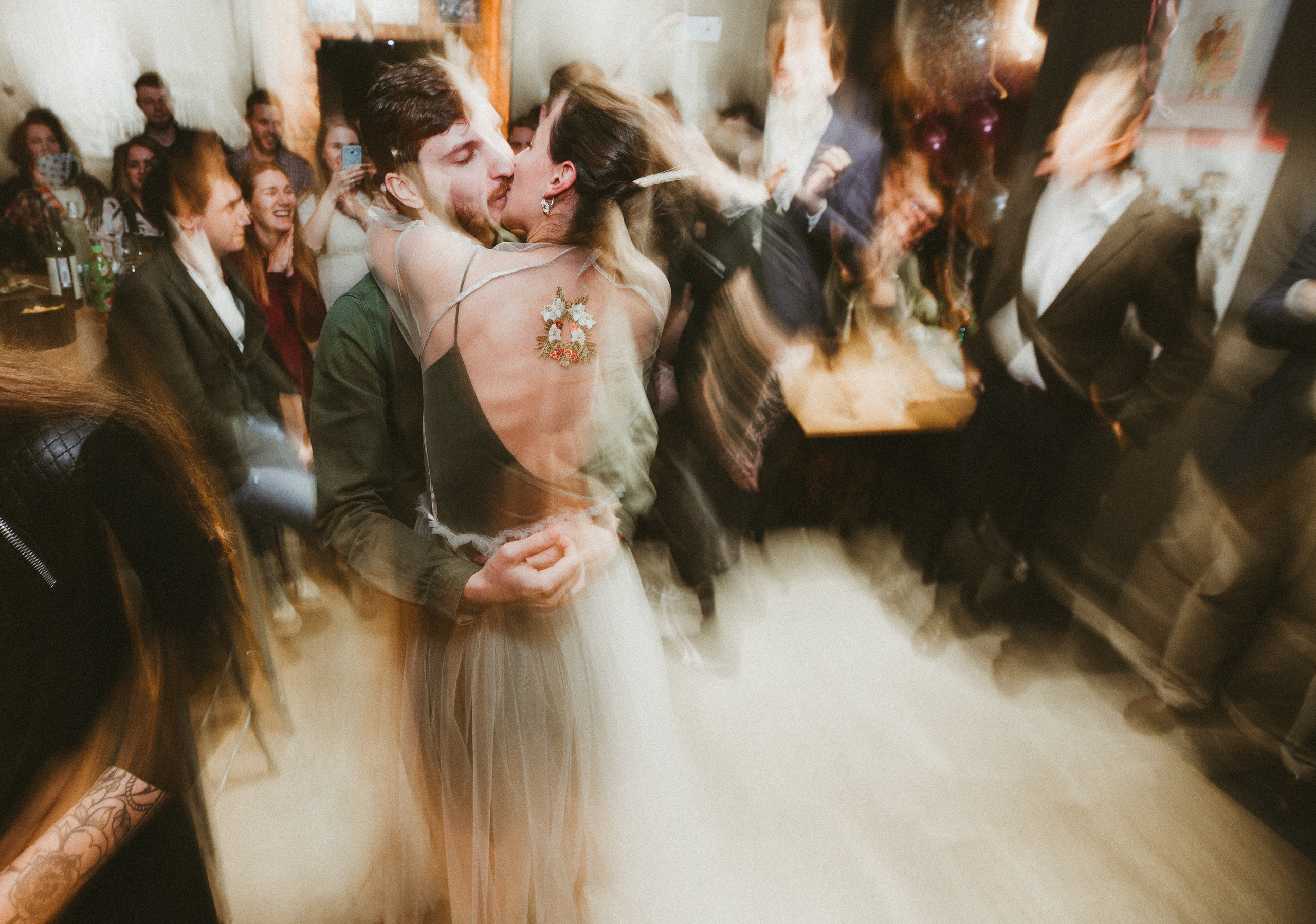 НикитаМарта (свадьба в баре). Фотограф Мария Немм