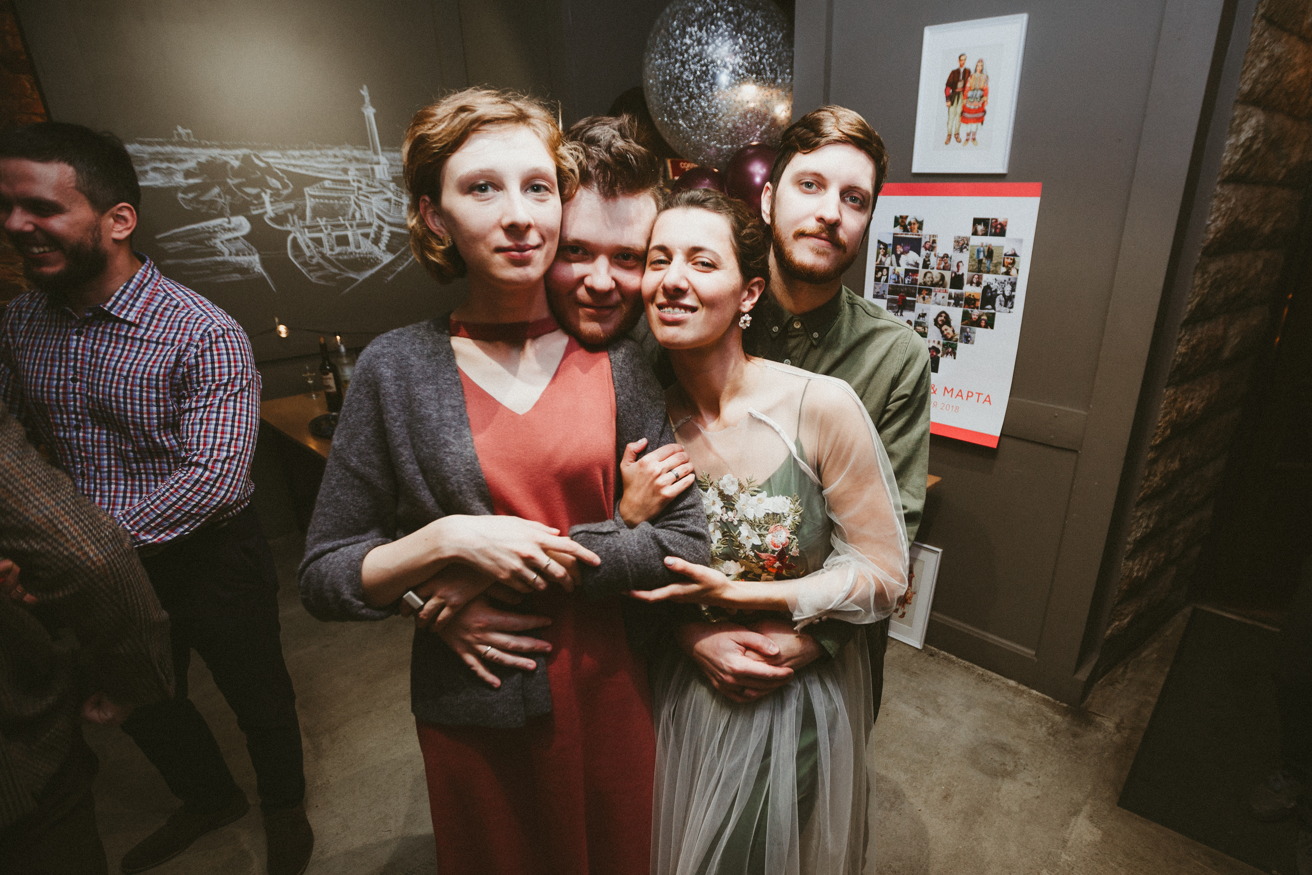 НикитаМарта (свадьба в баре). Фотограф Мария Немм
