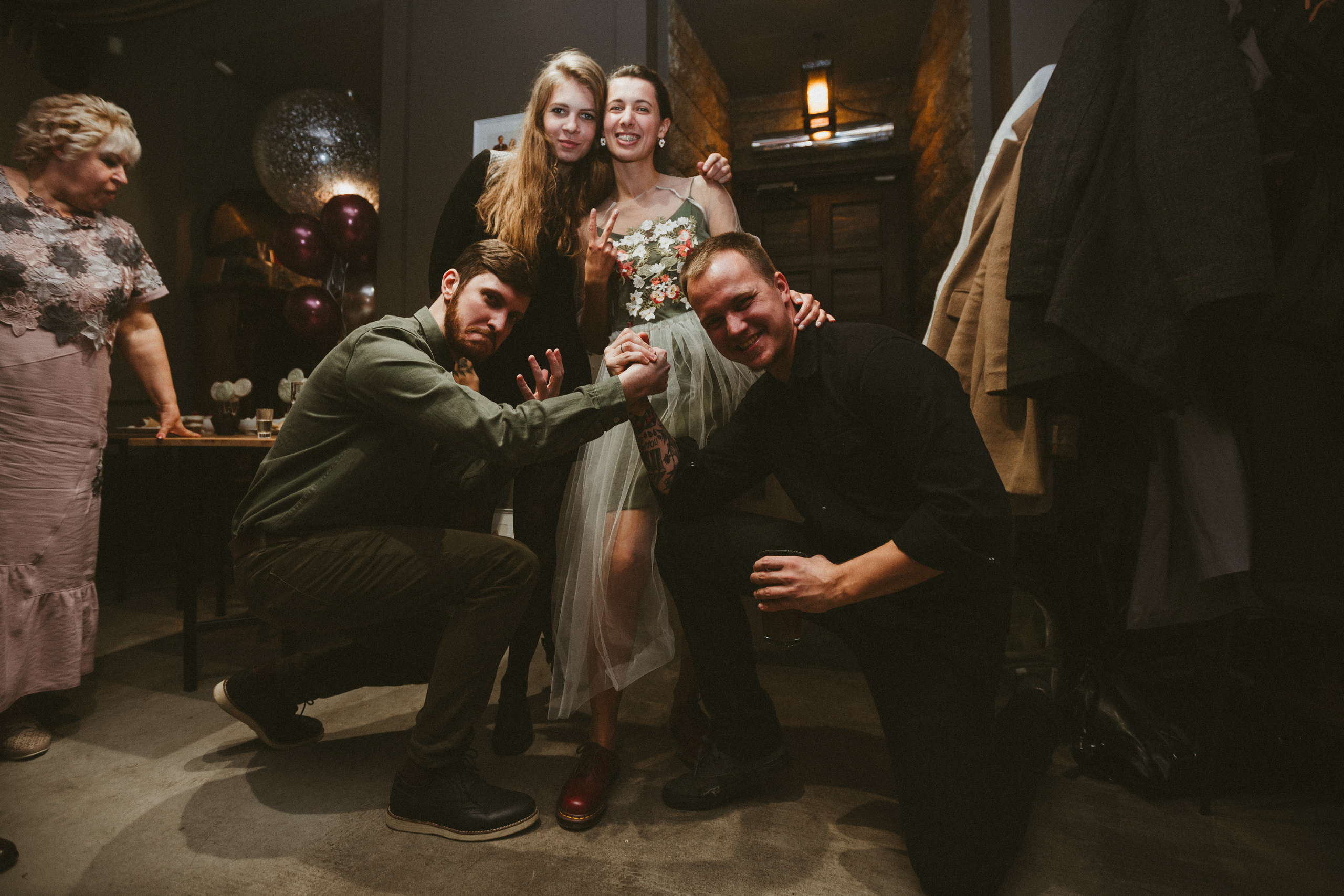 НикитаМарта (свадьба в баре). Фотограф Мария Немм