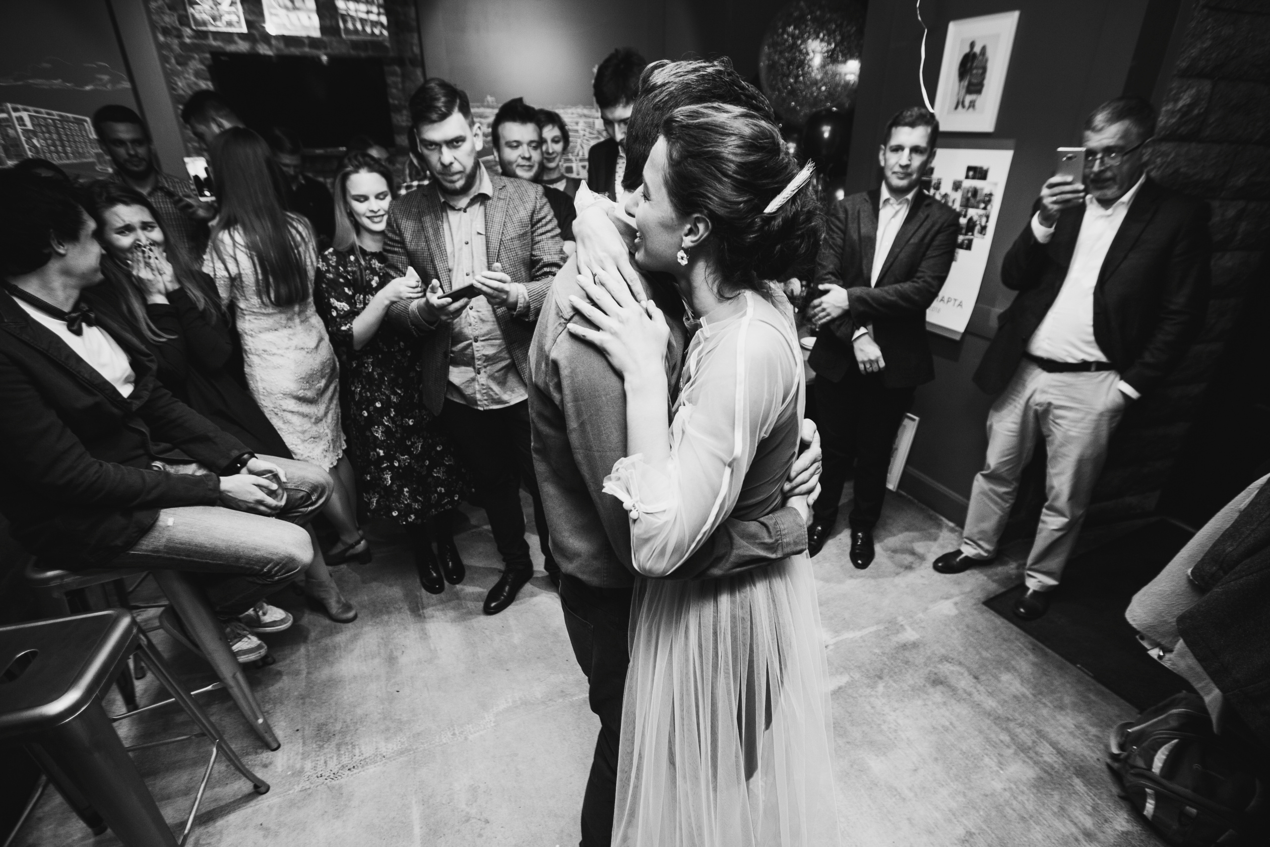 НикитаМарта (свадьба в баре). Фотограф Мария Немм