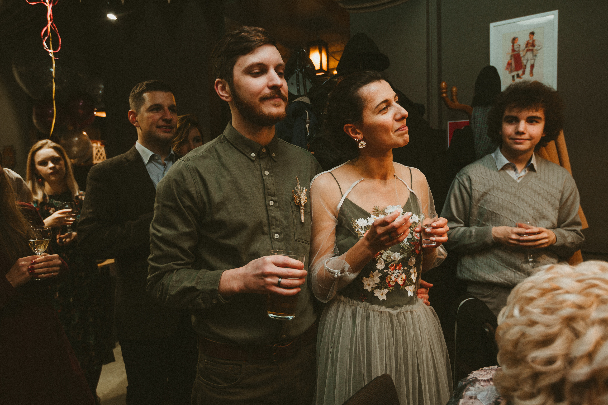 НикитаМарта (свадьба в баре). Фотограф Мария Немм