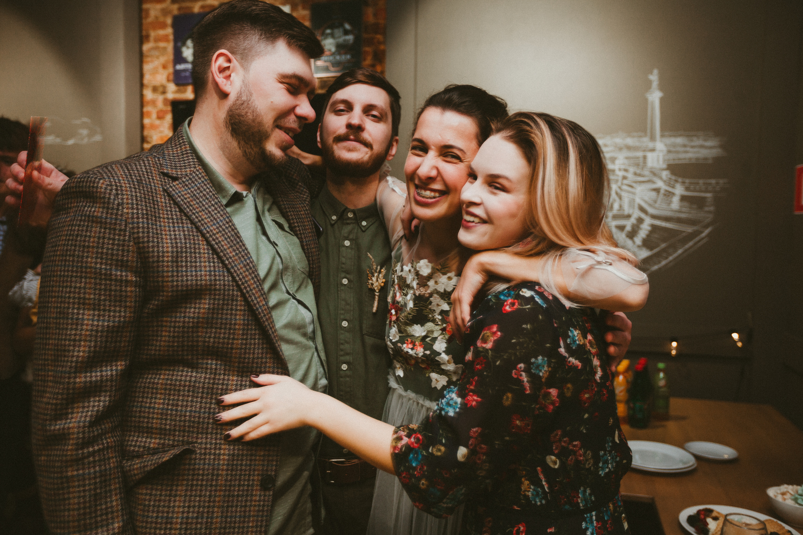 НикитаМарта (свадьба в баре). Фотограф Мария Немм