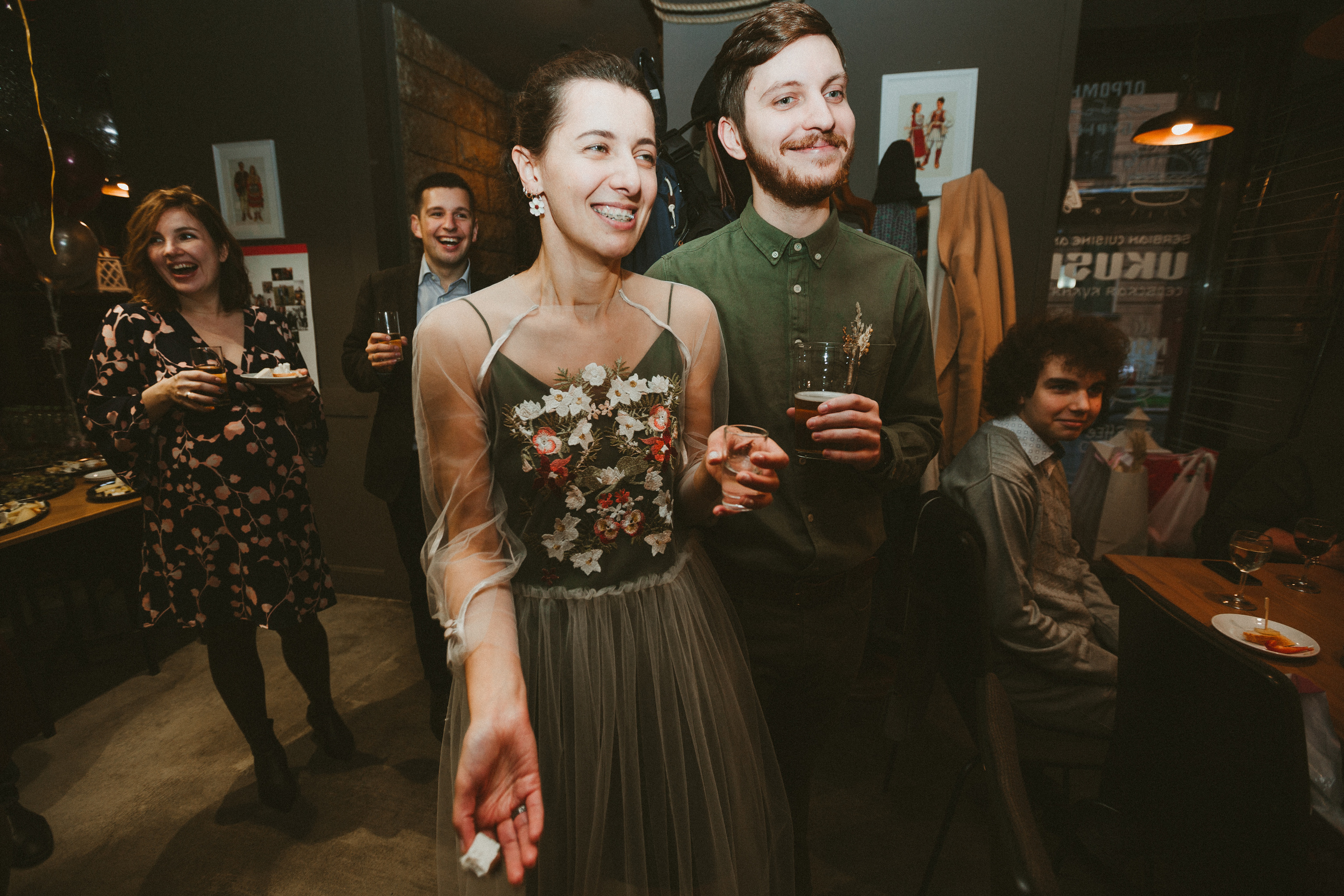 НикитаМарта (свадьба в баре). Фотограф Мария Немм