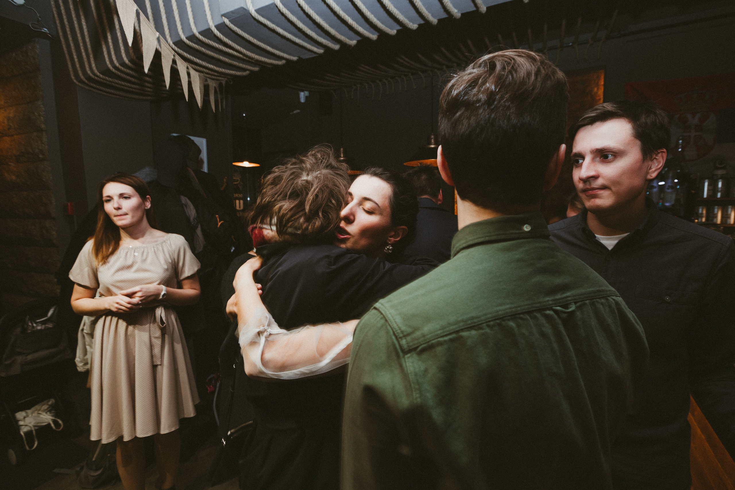 НикитаМарта (свадьба в баре). Фотограф Мария Немм