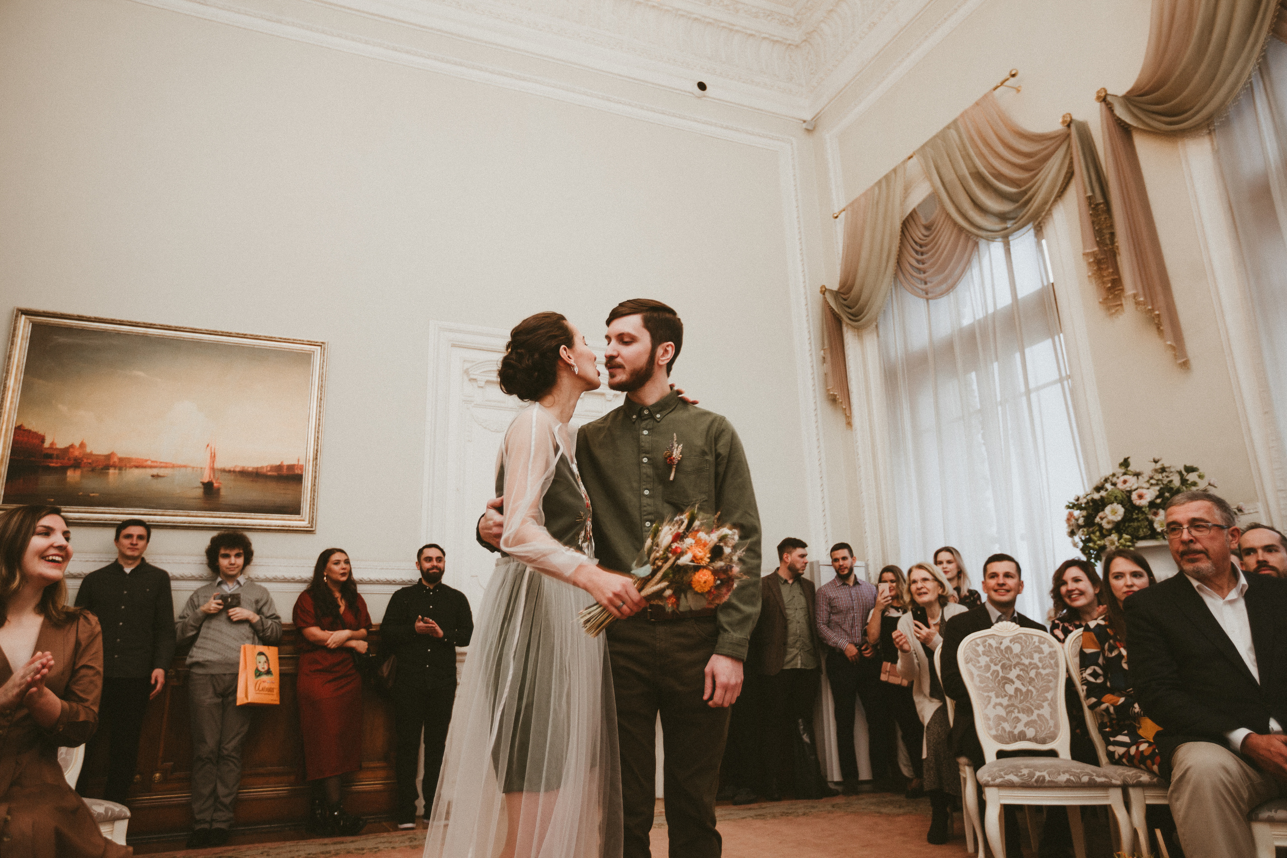 НикитаМарта (свадьба в баре). Фотограф Мария Немм