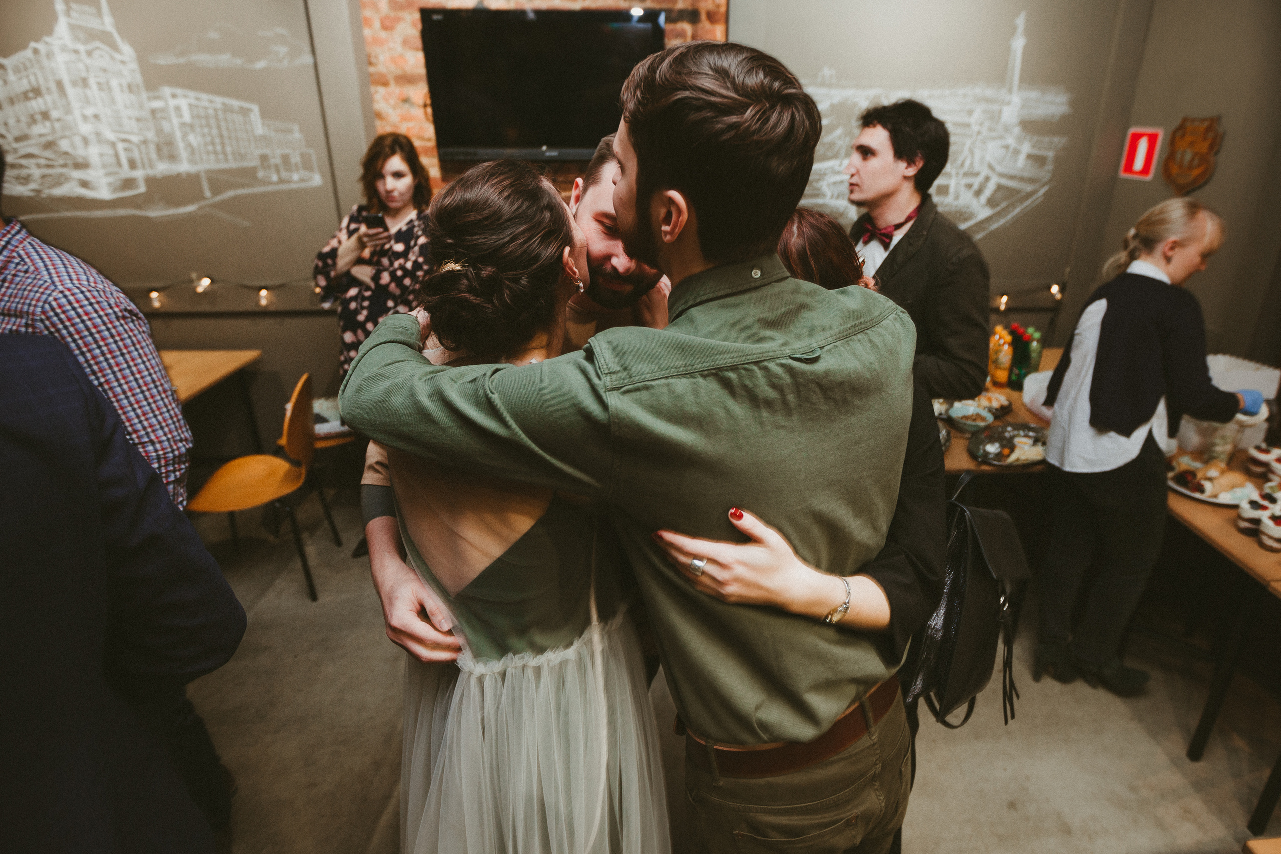 НикитаМарта (свадьба в баре). Фотограф Мария Немм