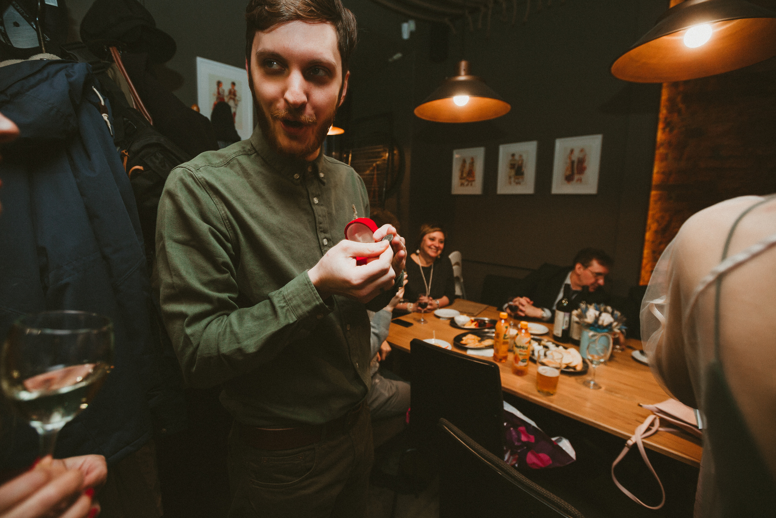 НикитаМарта (свадьба в баре). Фотограф Мария Немм