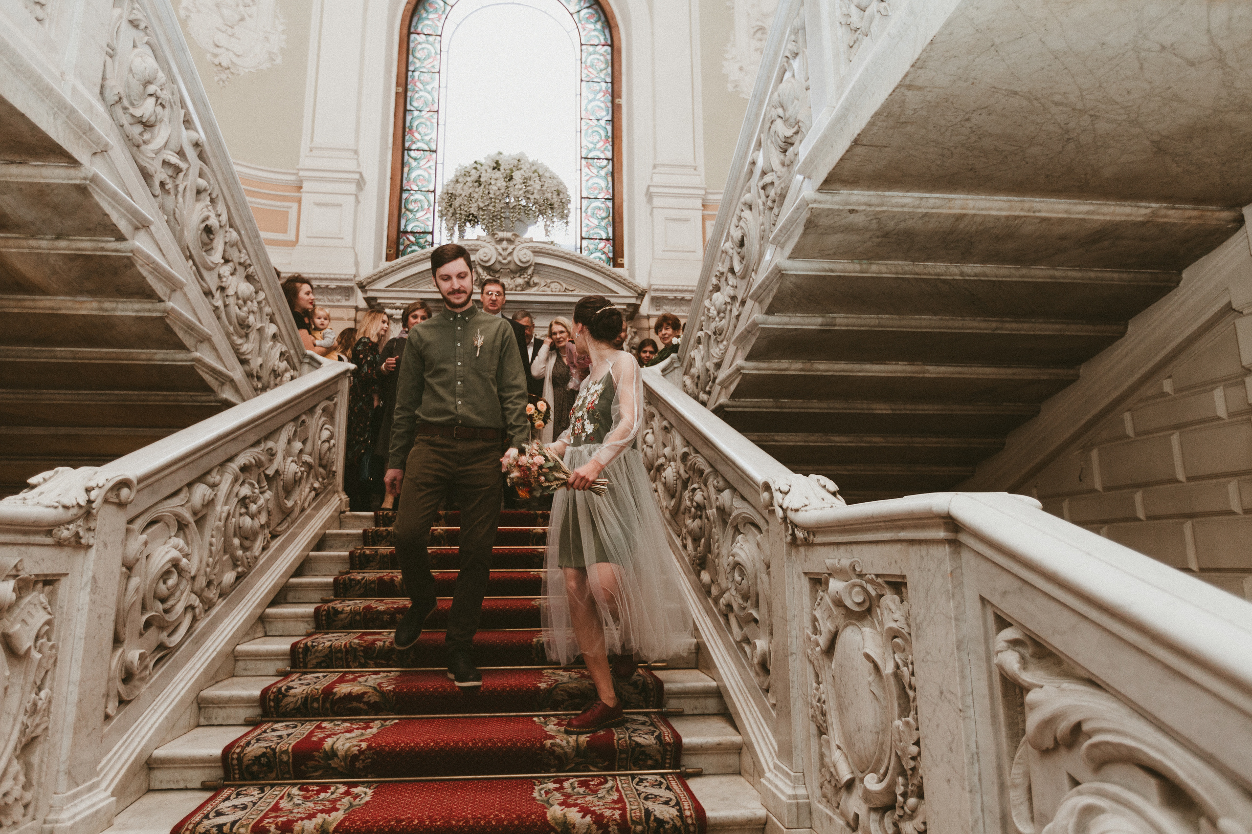 НикитаМарта (свадьба в баре). Фотограф Мария Немм