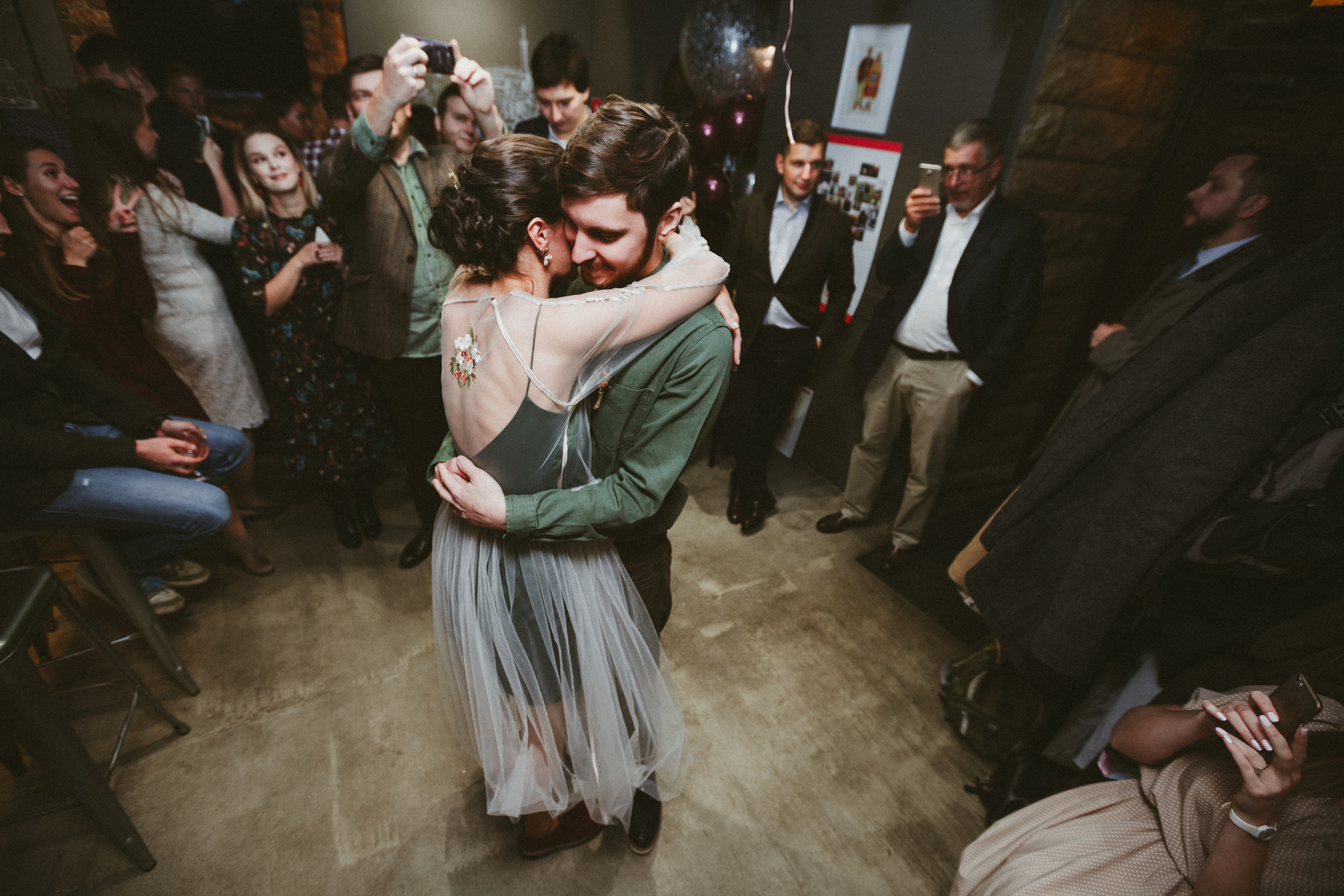 НикитаМарта (свадьба в баре). Фотограф Мария Немм