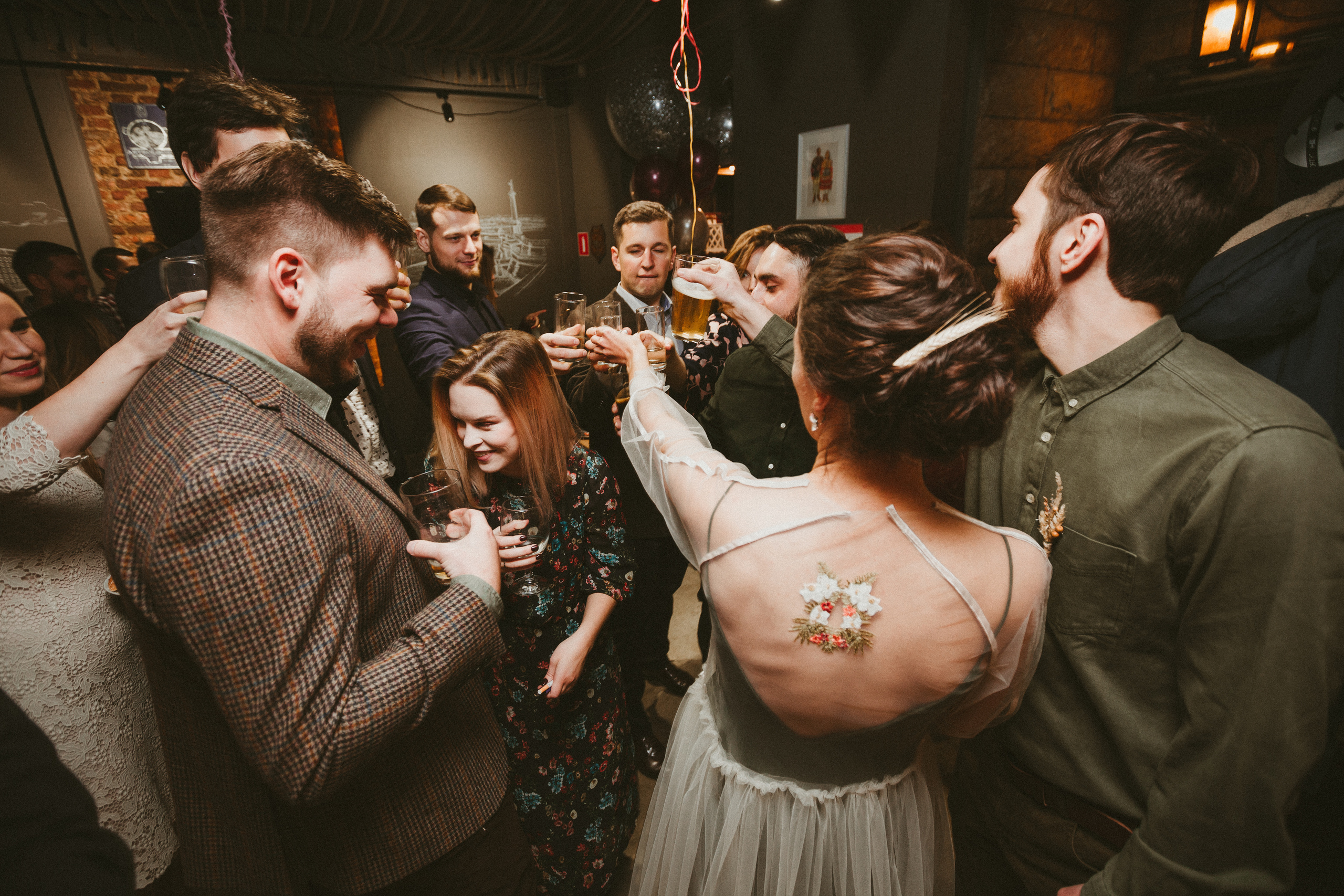 НикитаМарта (свадьба в баре). Фотограф Мария Немм