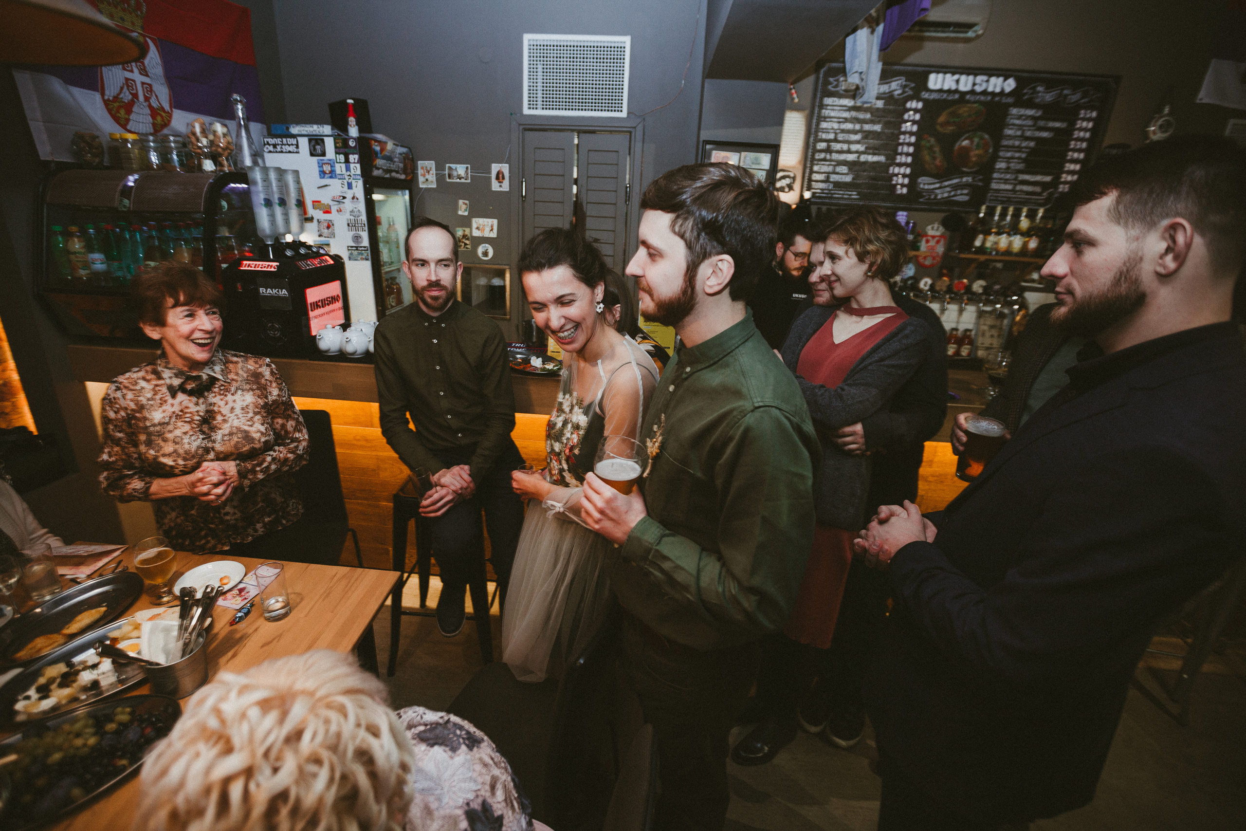 НикитаМарта (свадьба в баре). Фотограф Мария Немм