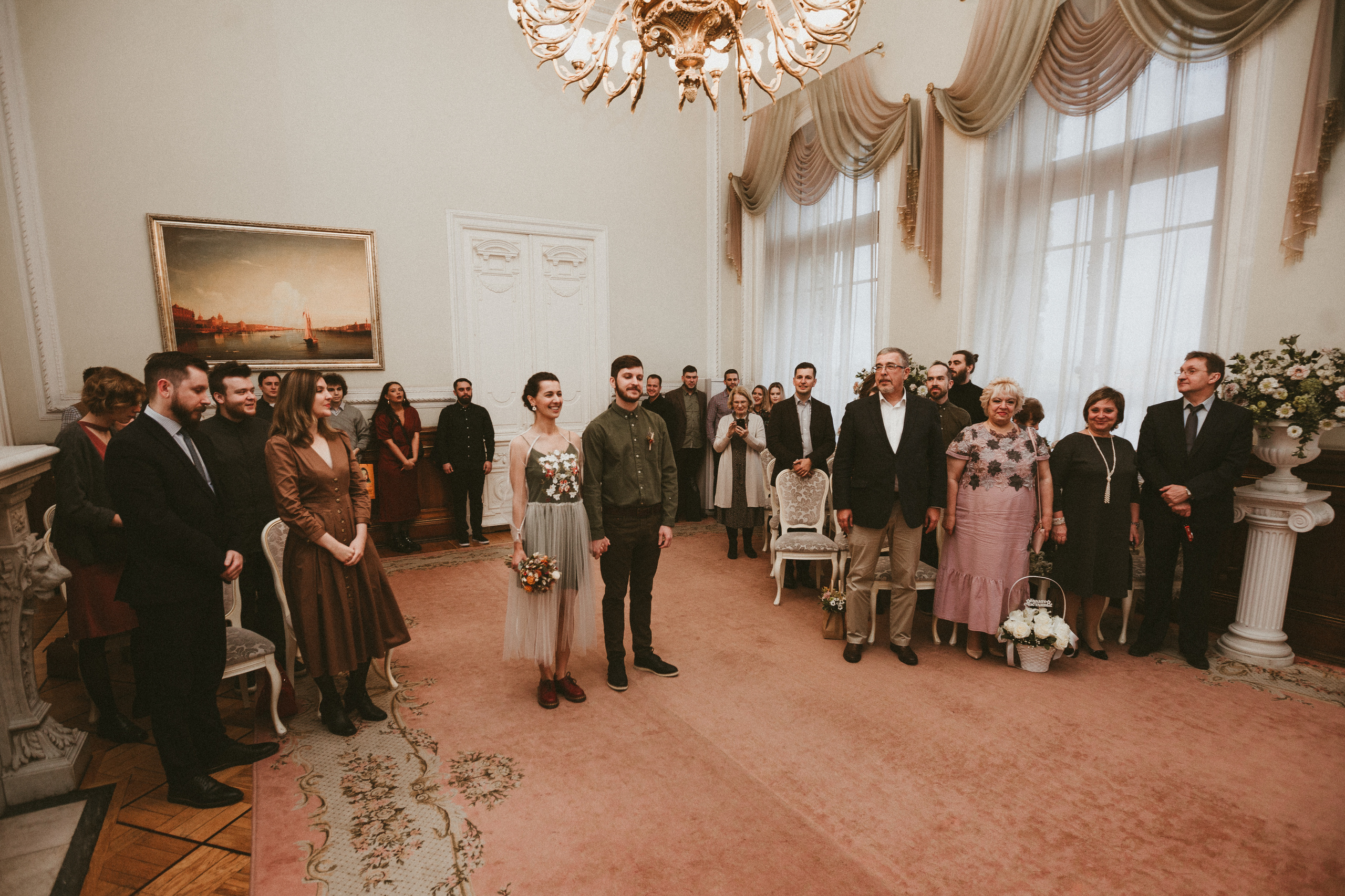 НикитаМарта (свадьба в баре). Фотограф Мария Немм