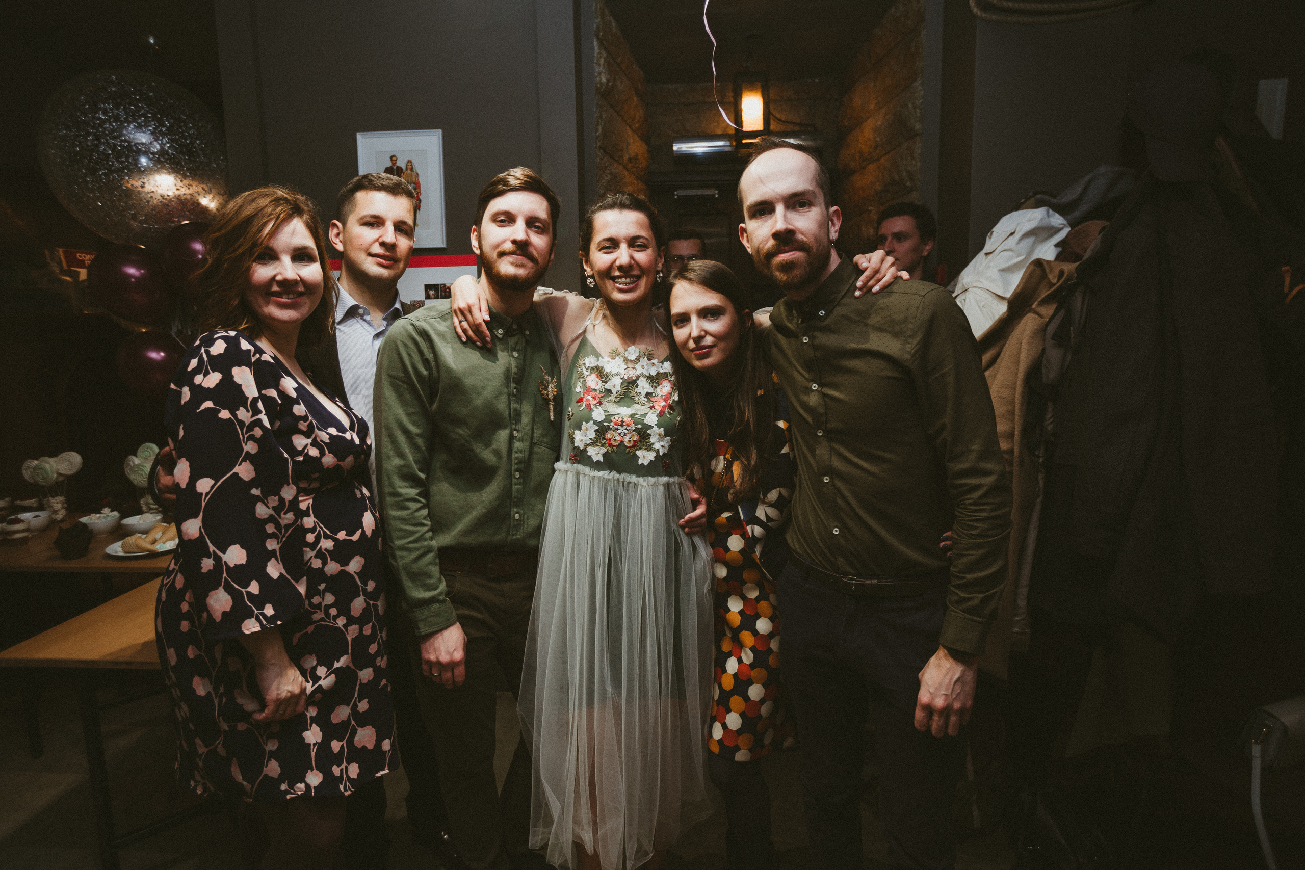 НикитаМарта (свадьба в баре). Фотограф Мария Немм