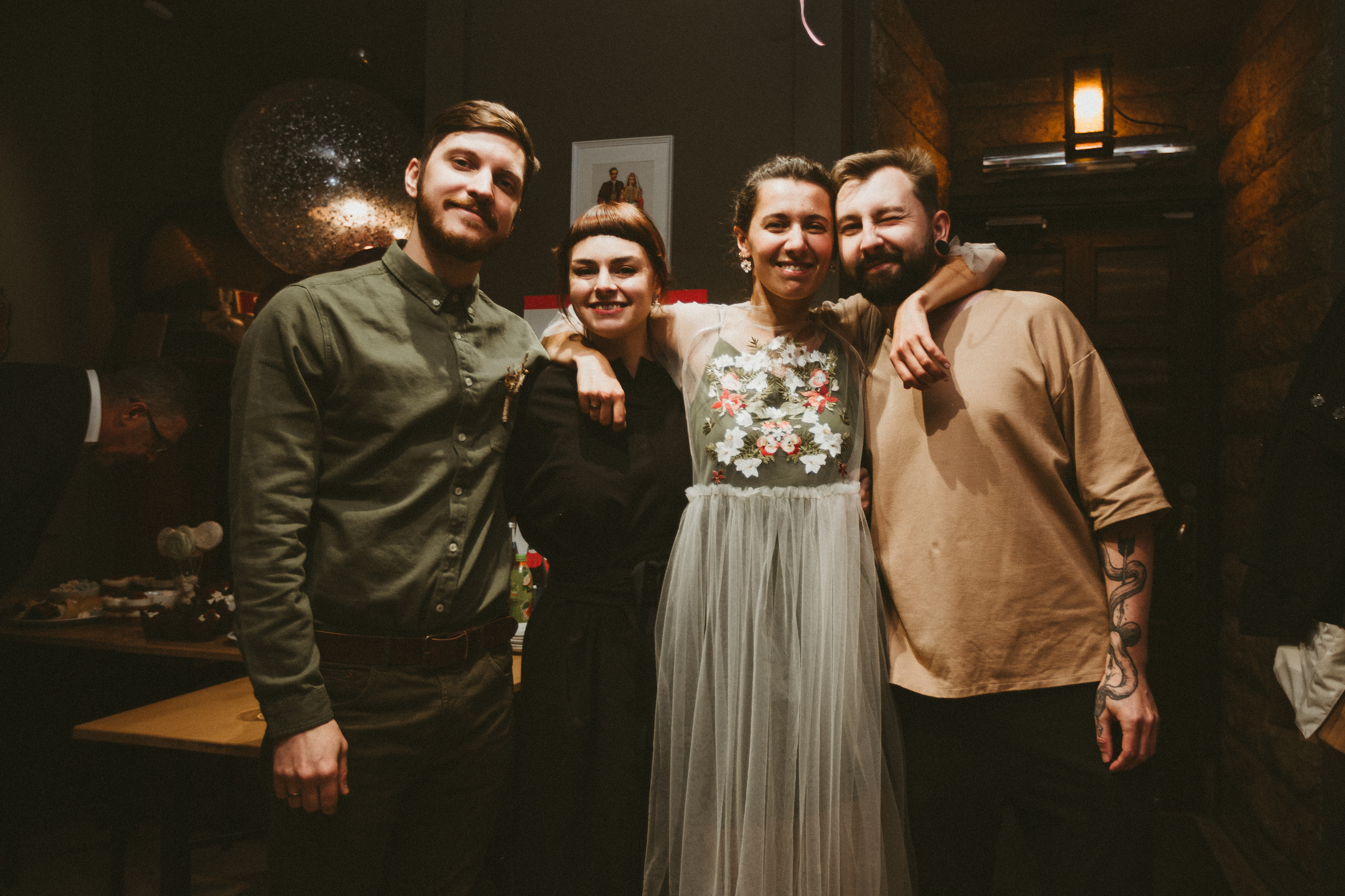НикитаМарта (свадьба в баре). Фотограф Мария Немм