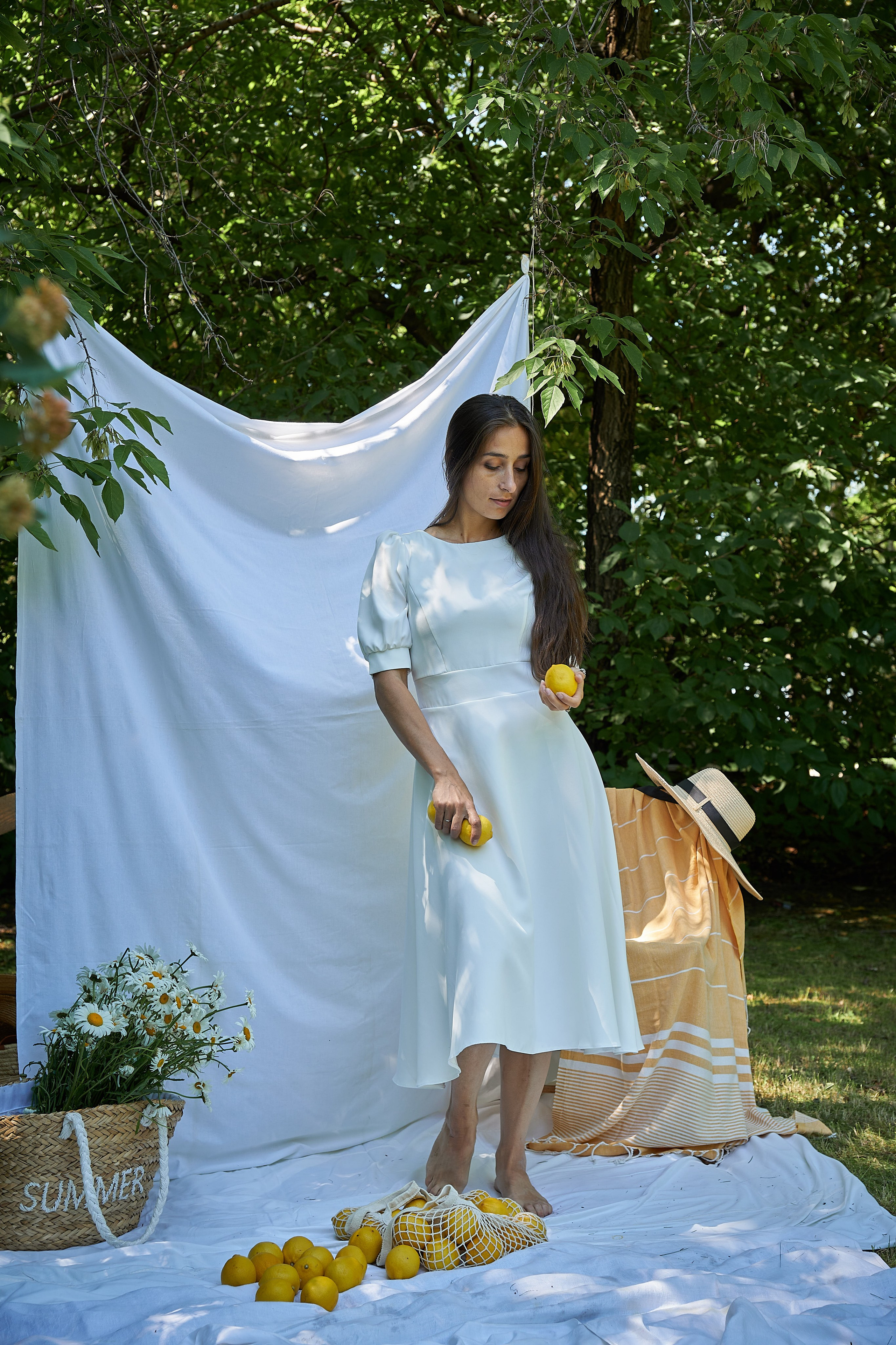 Фотосессия с лимонами. Анна Катасонова