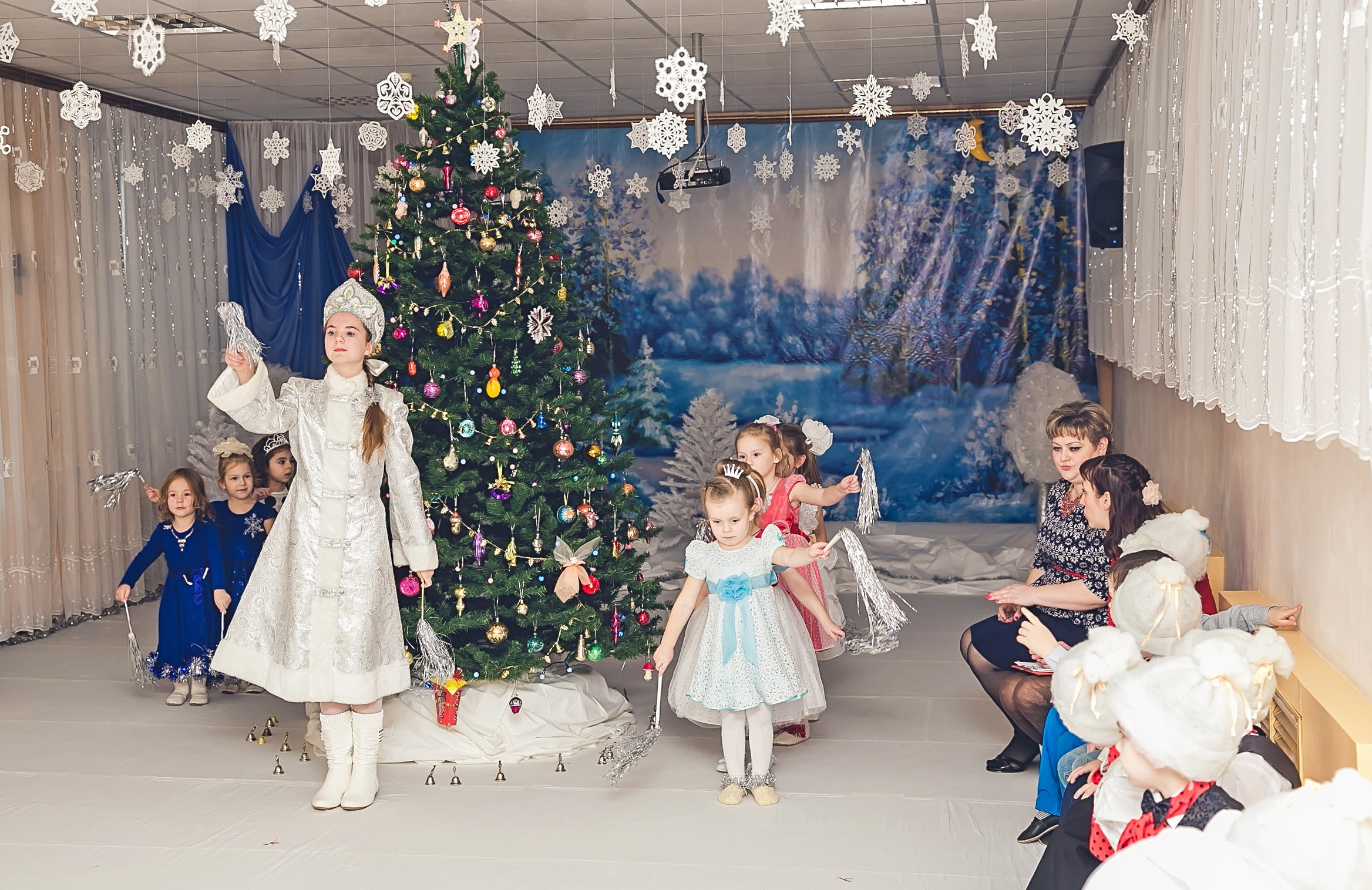 Новый год в саду. Семейный и детский фотограф в Нижнем Новгороде