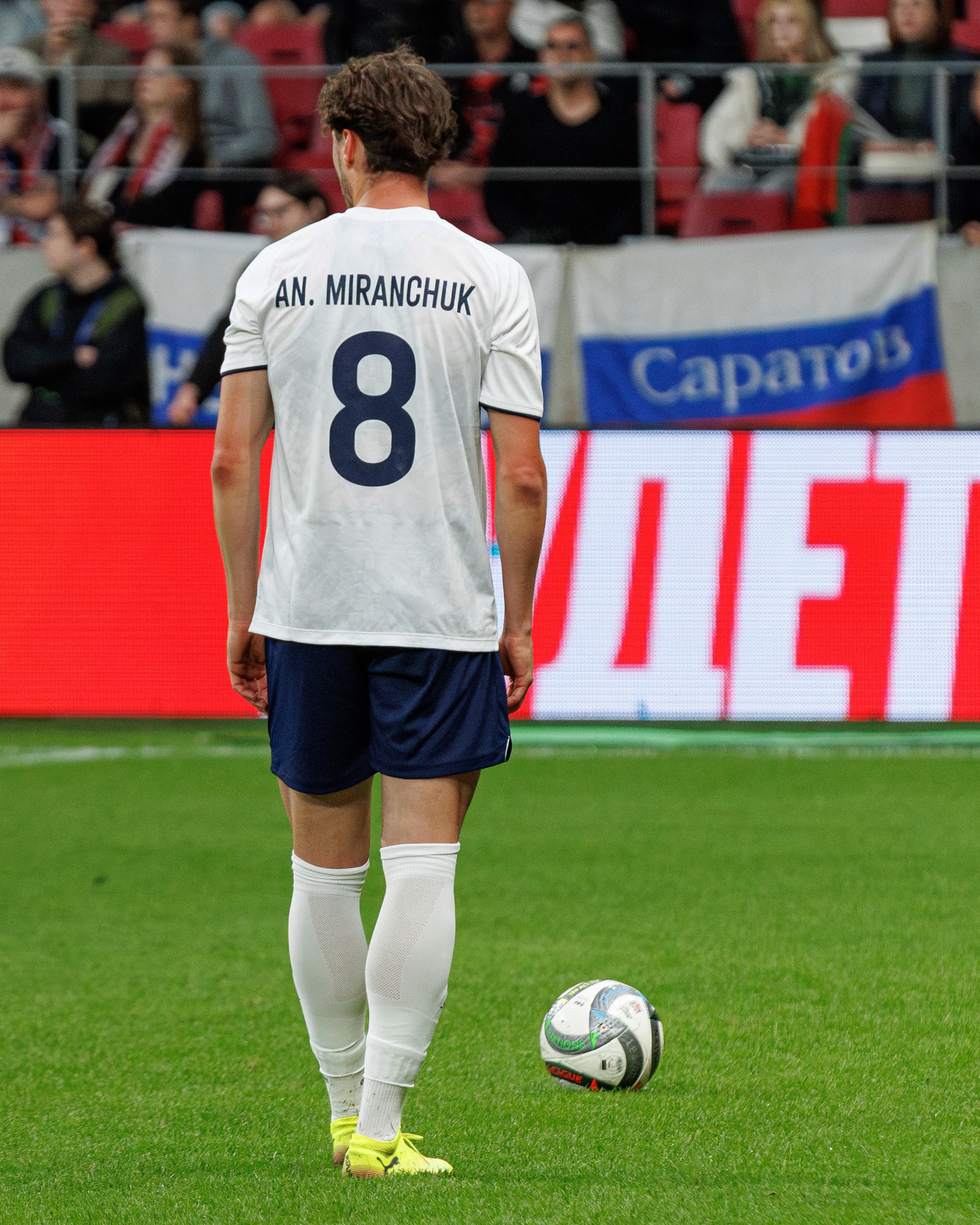 Товарищеский матч Россия — Беларусь. Спортивный фотограф Вадим Добедченков