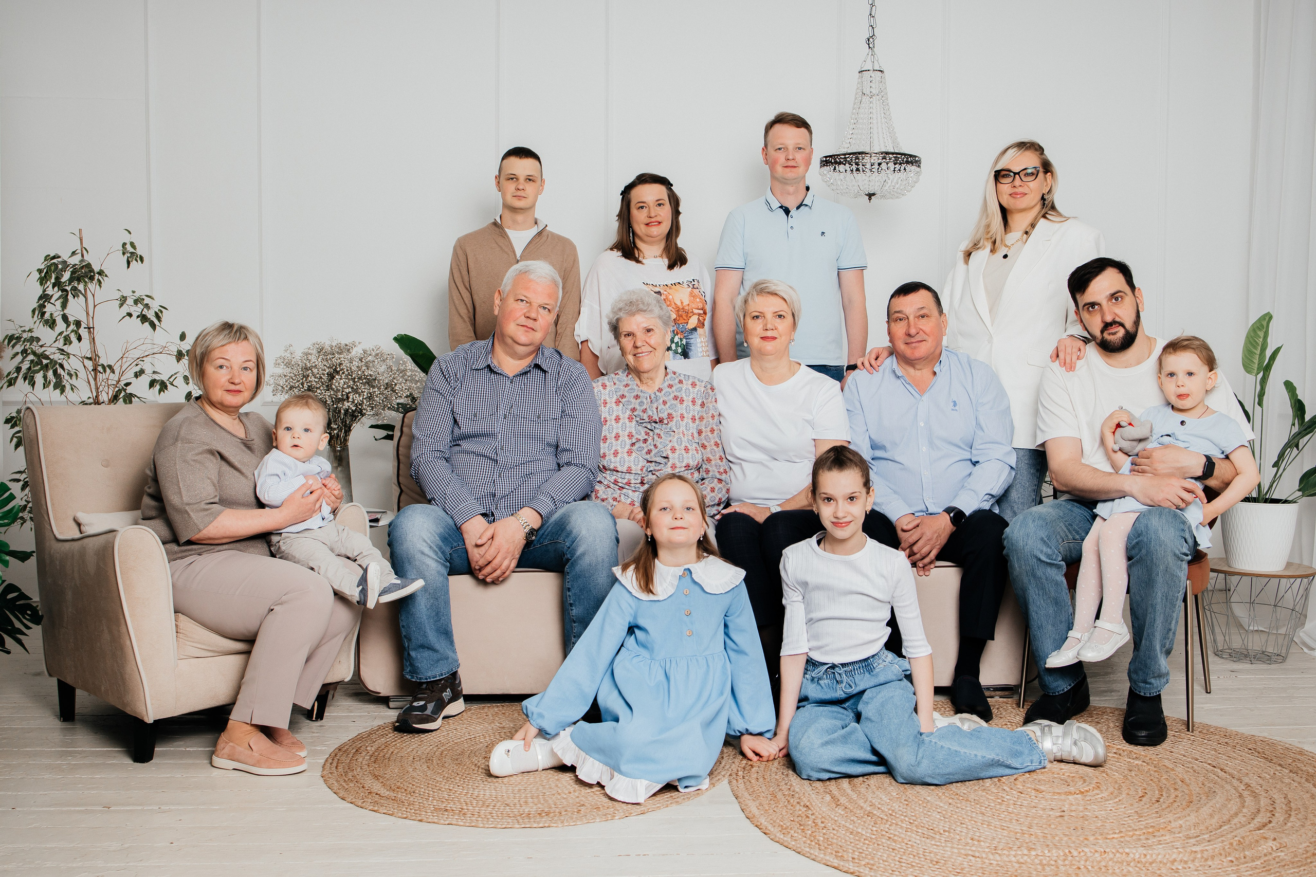 Семья Марии и Валерии. Детский и семейный фотограф в Пушкино, Мытищи, Москва Сергеева Светлана