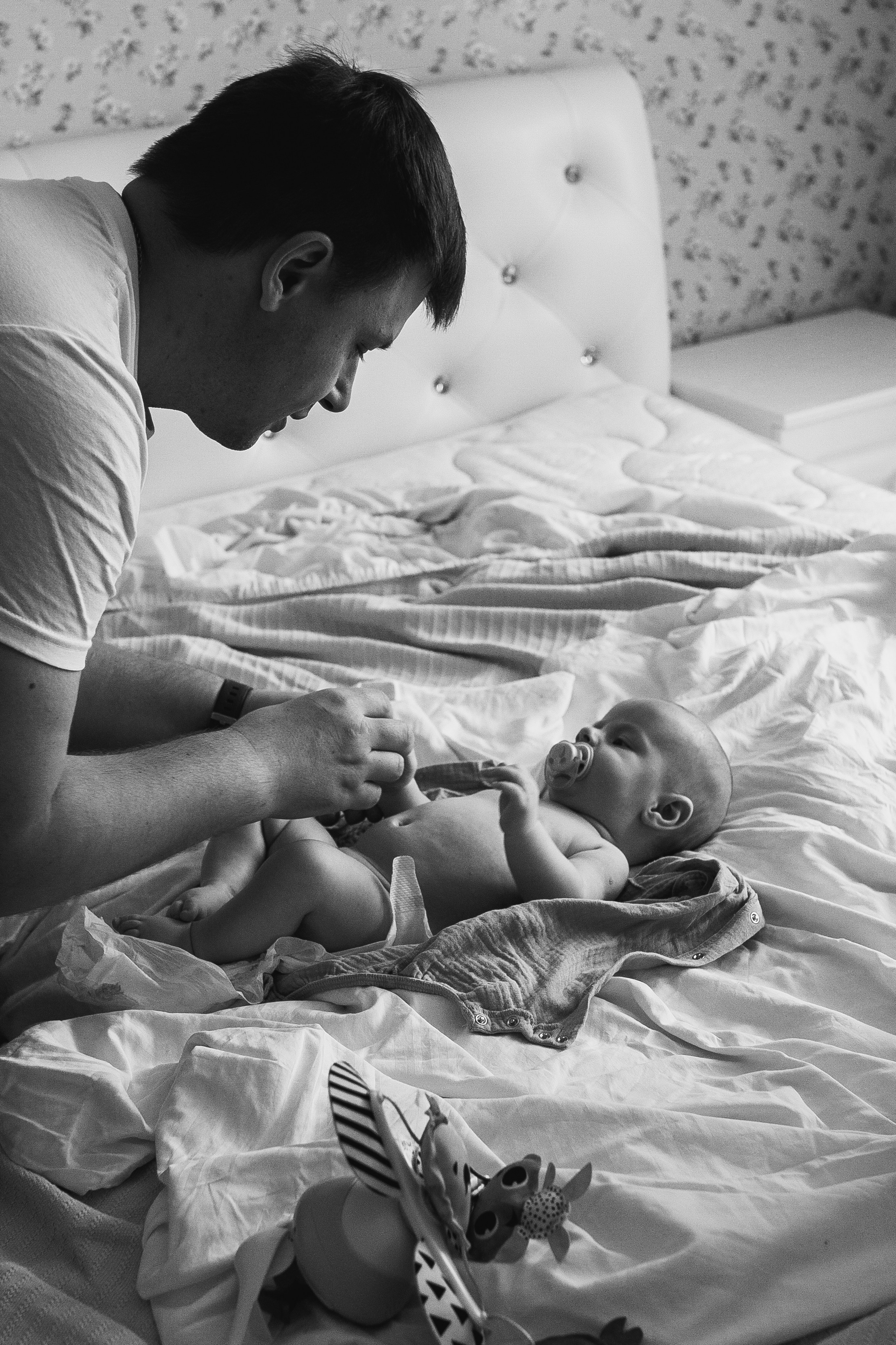 Тимофей 3 месяца. Фотограф новорожденных в Тюмени