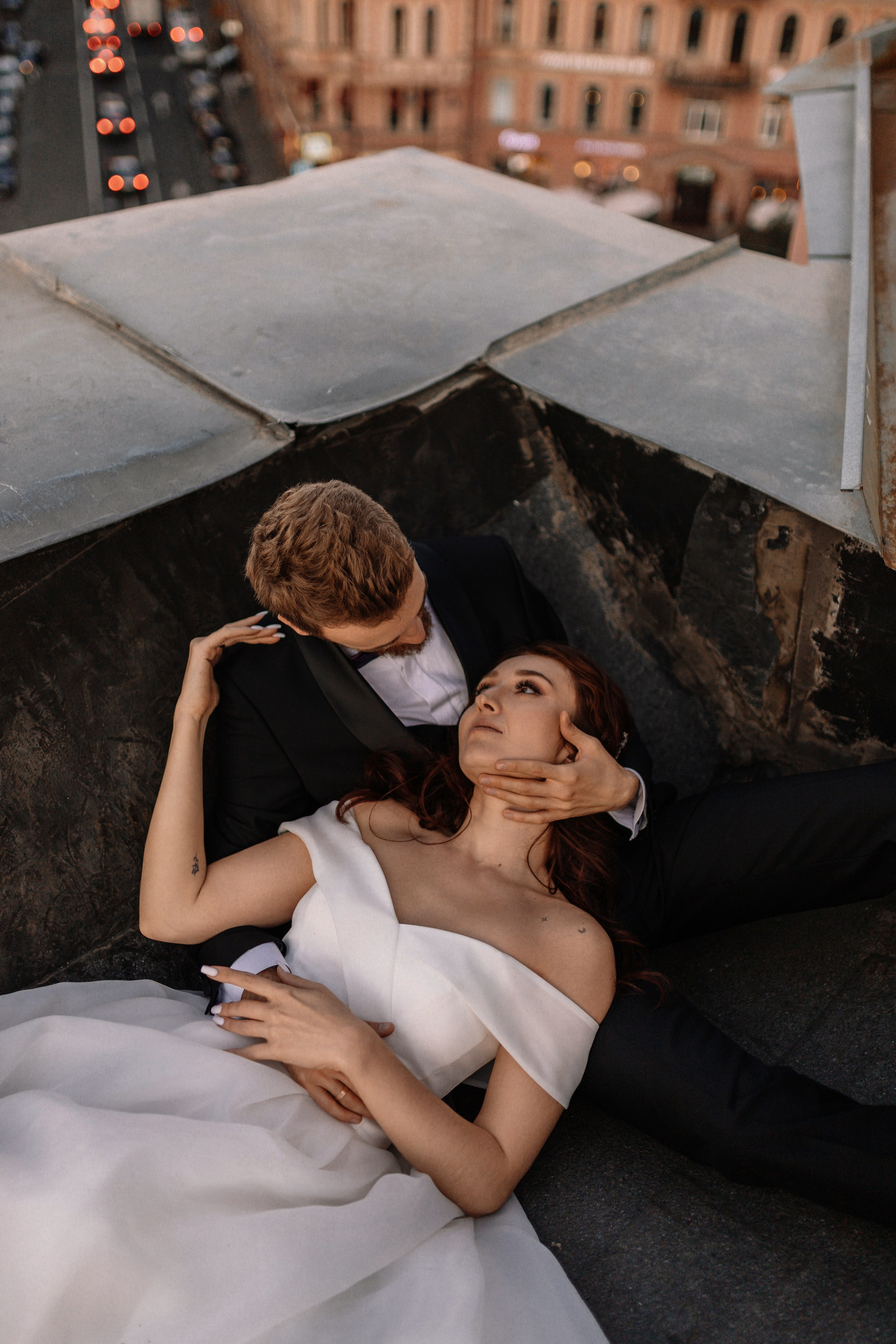 Крыша Петроградки. Николь — ваш любимый фотограф в Санкт-Петербурге