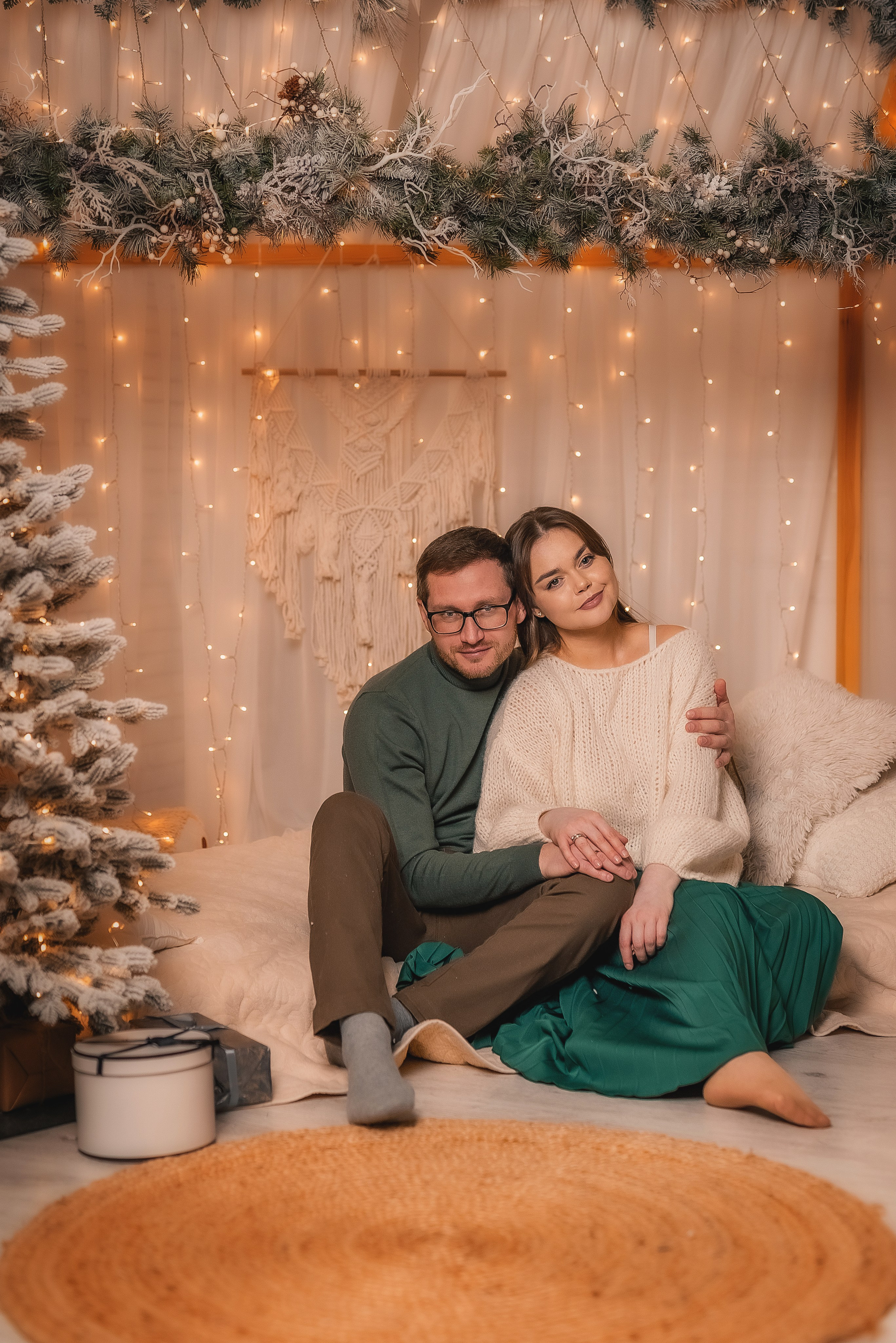 Новогодняя фотосессия для Юлии. Семейный, детский фотограф в Воронеже Анна Никитина