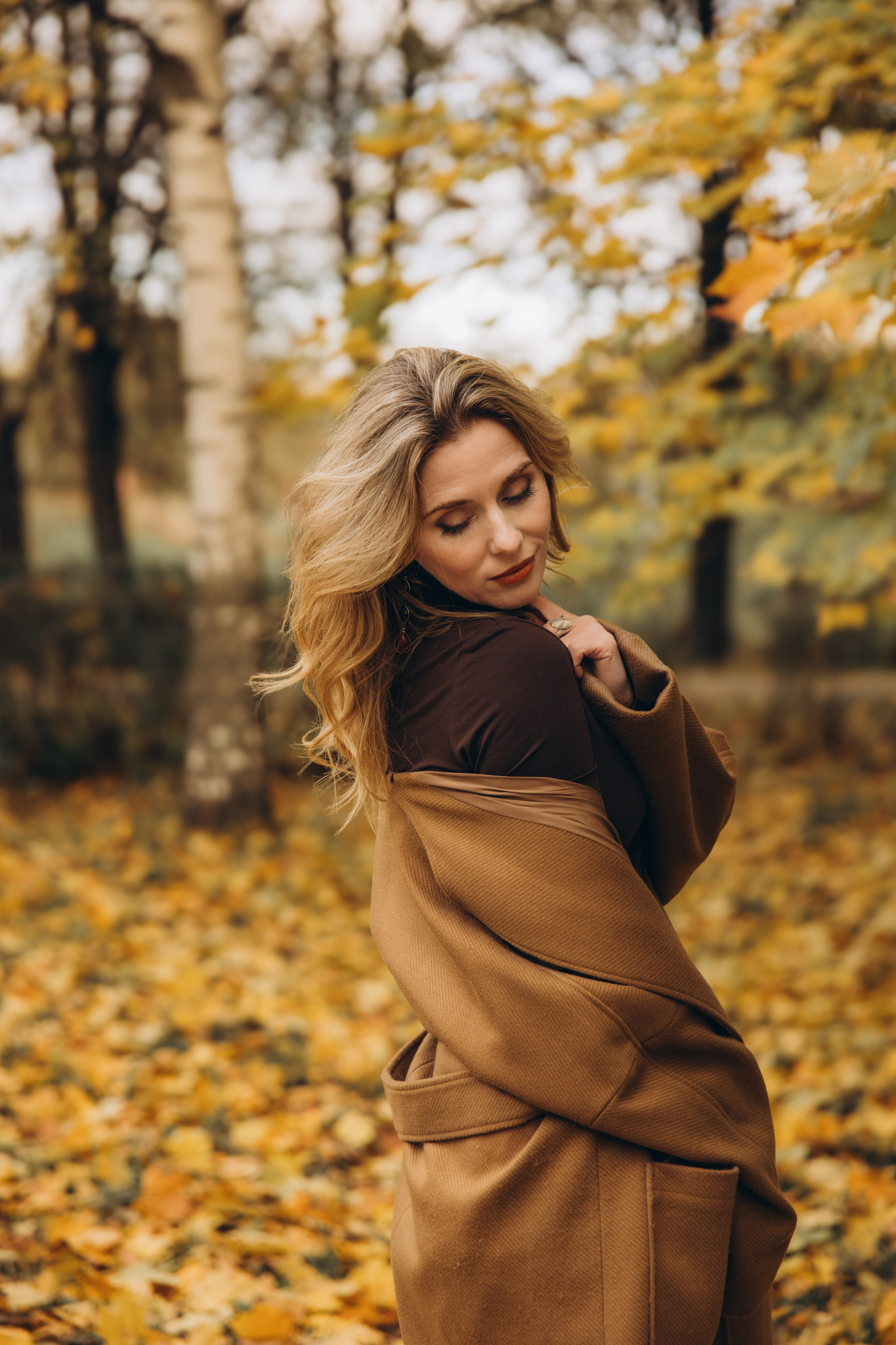 Осень в парке. Свадебный и семейный фотограф Москва и Московская область