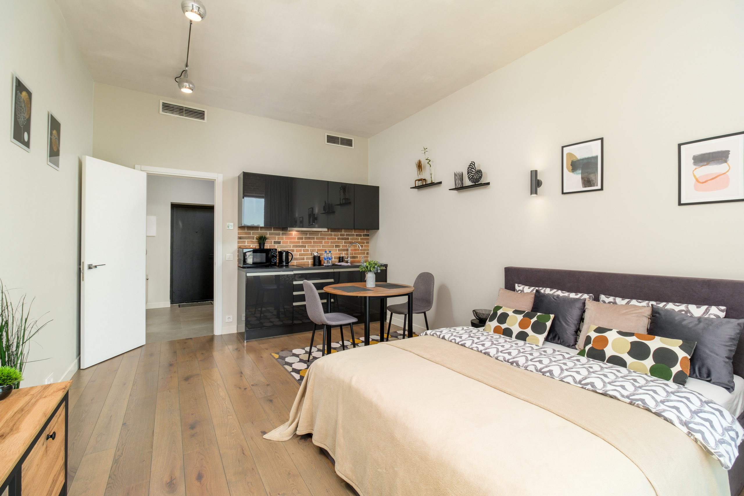 Интерьерная съёмка апартаментов Санкт-Петербург