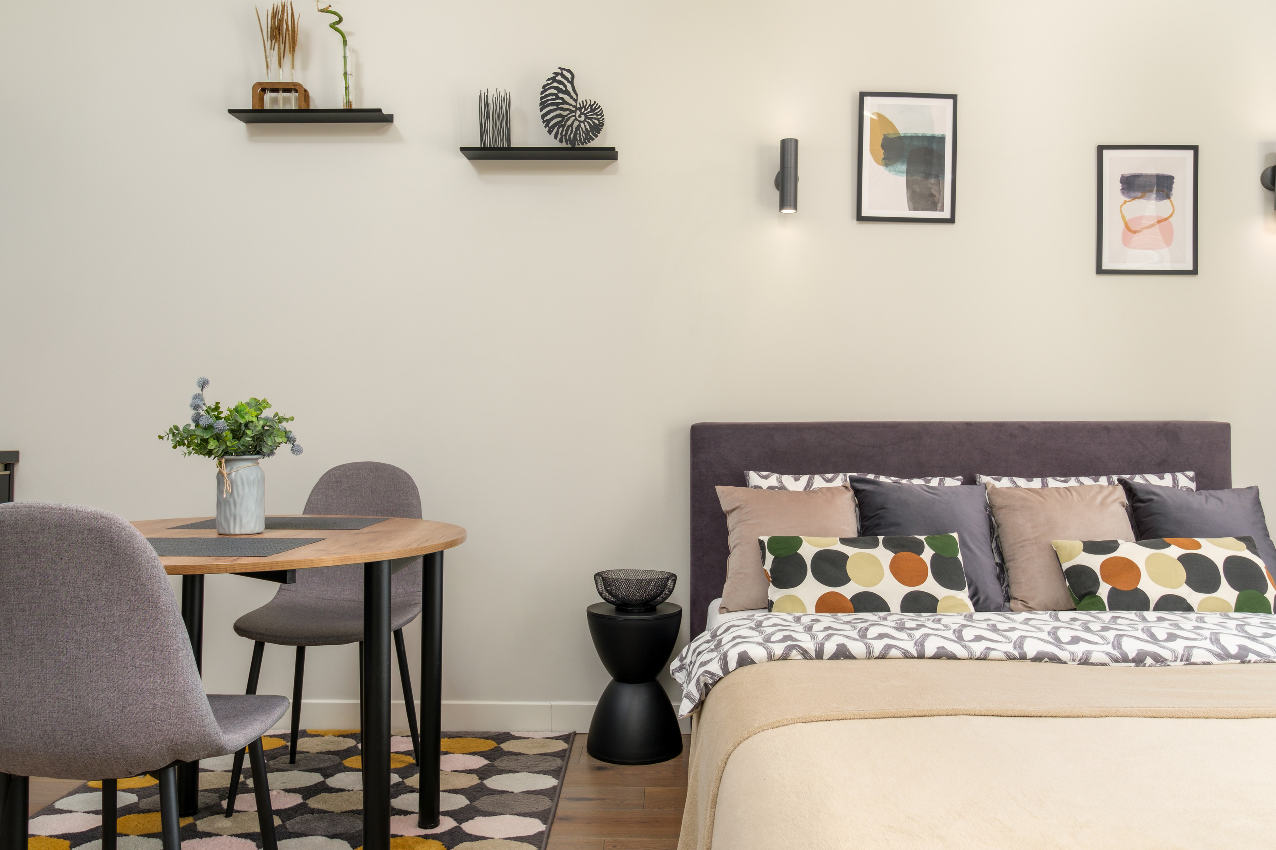 Интерьерная съёмка апартаментов Санкт-Петербург