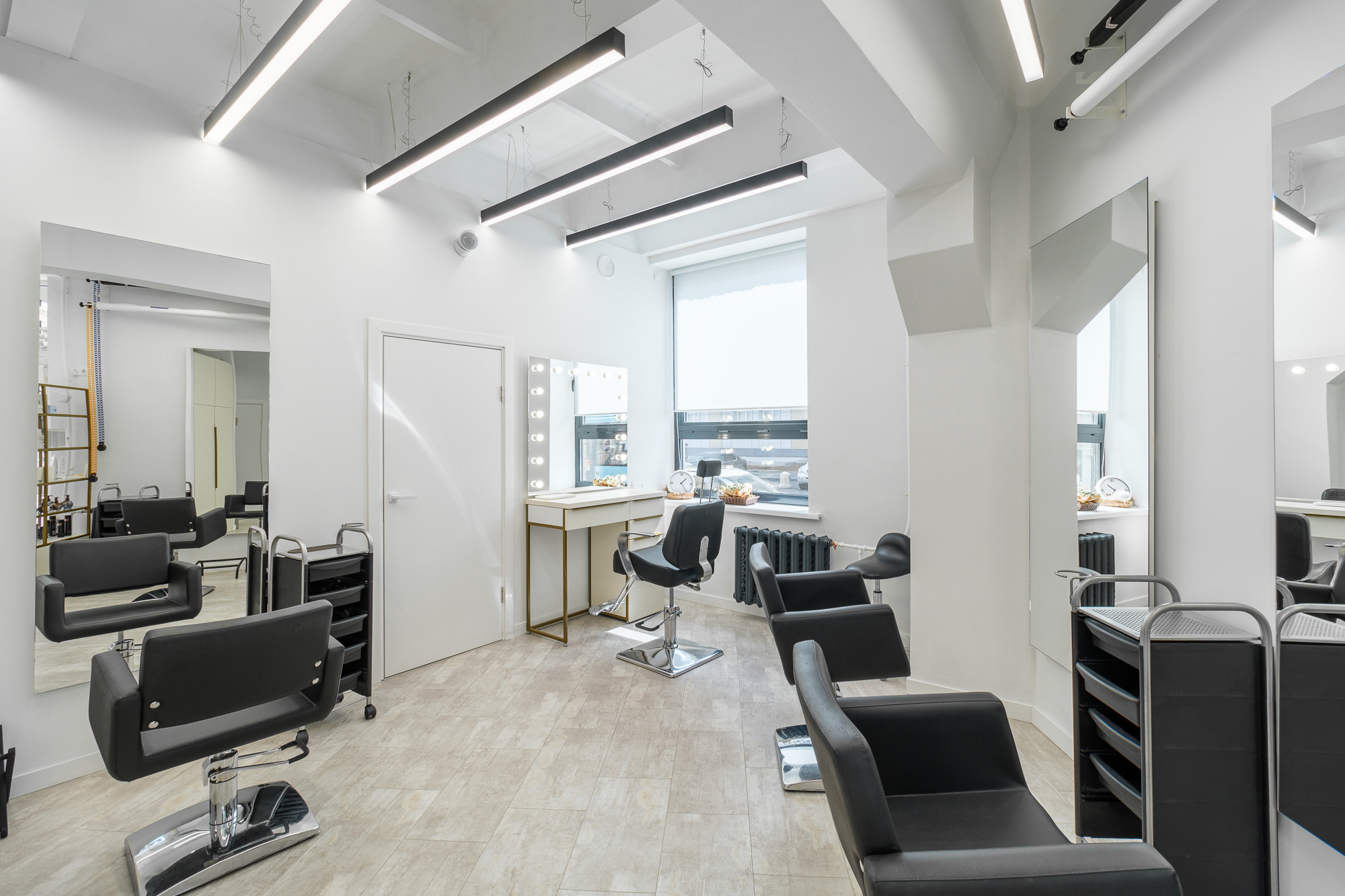 Интерьерная съёмка салона красоты Beauty Factory