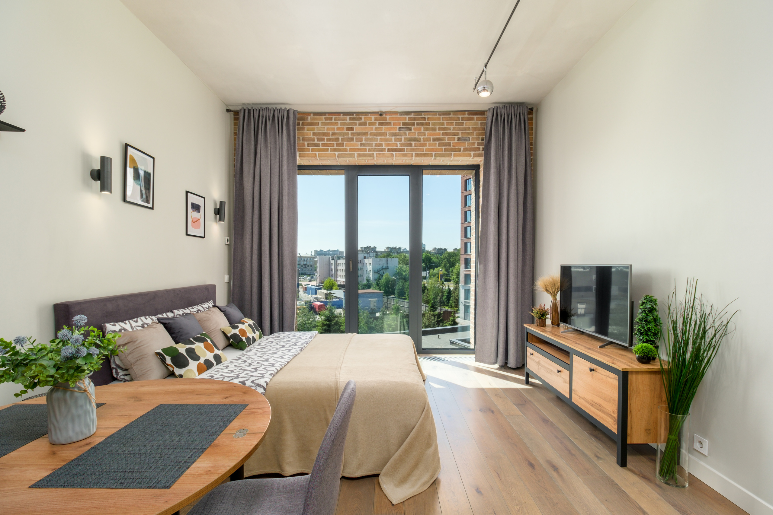 Интерьерная съёмка апартаментов Санкт-Петербург