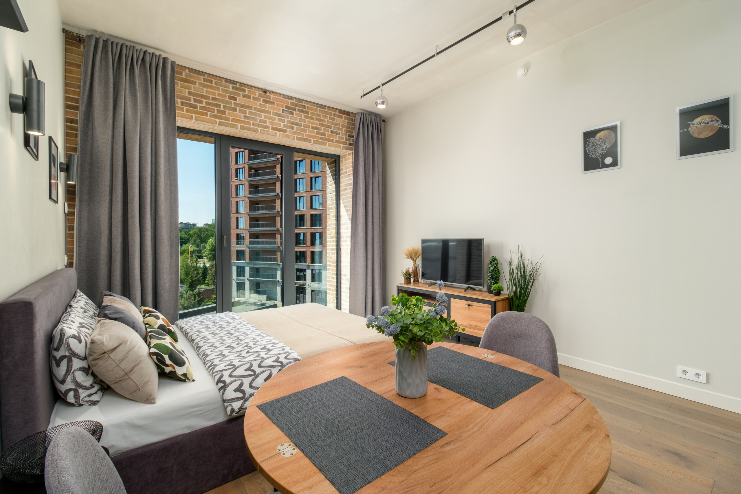 Интерьерная съёмка апартаментов Санкт-Петербург