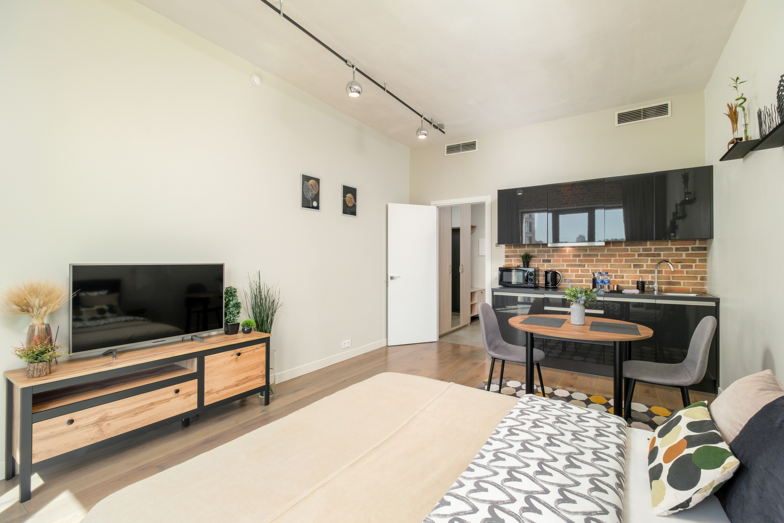 Интерьерная съёмка апартаментов Санкт-Петербург