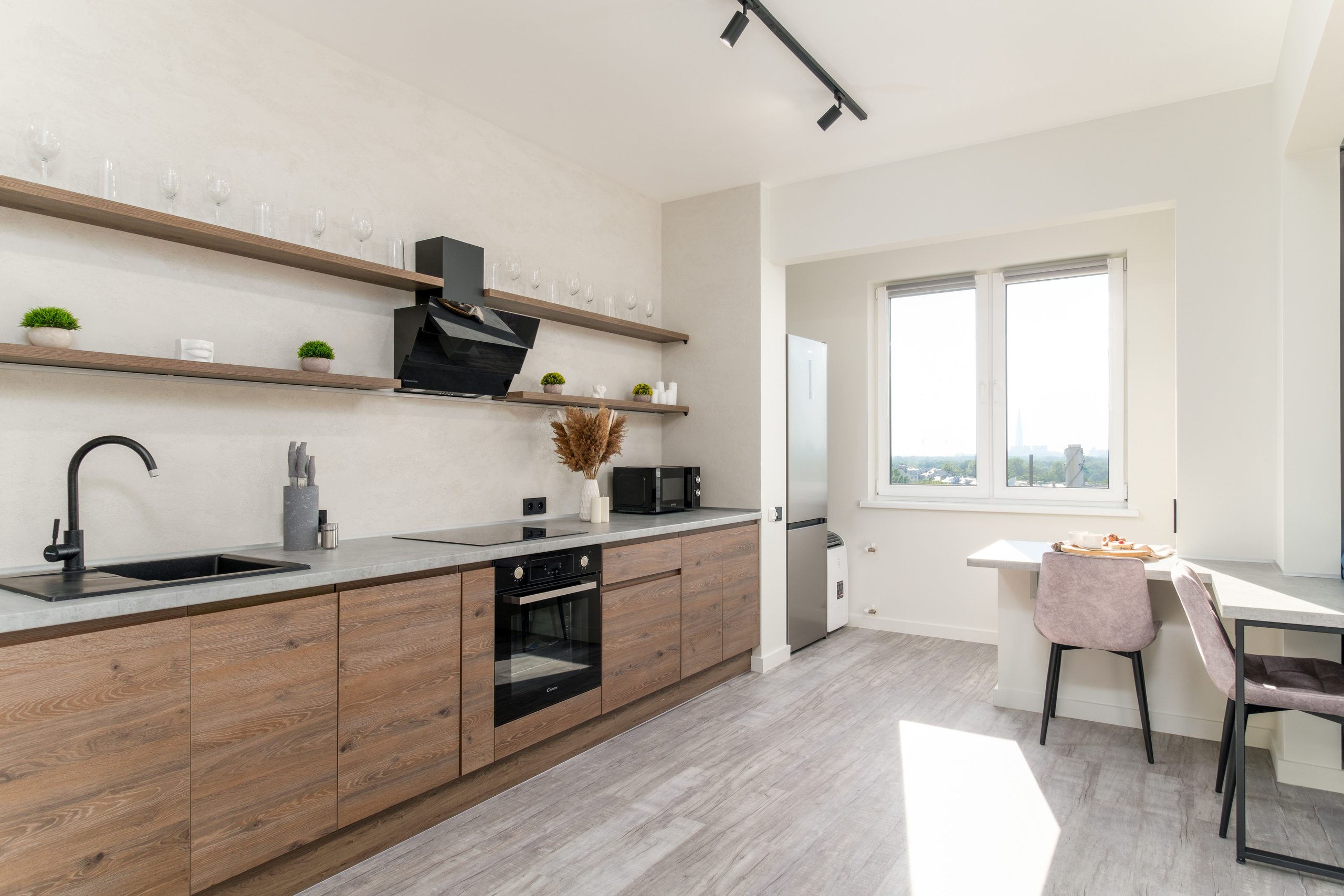 Интерьерная фотосъёмка апартаментов под аренду в Санкт-Петербурге