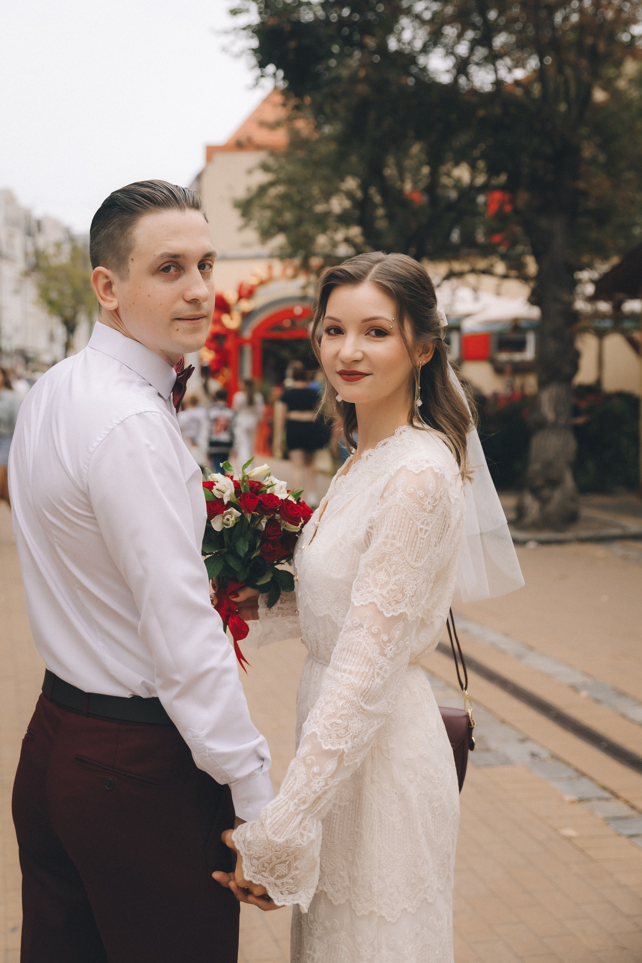 Летняя свадьба в городе. Фотограф Зеленоградск Красильникова Елена