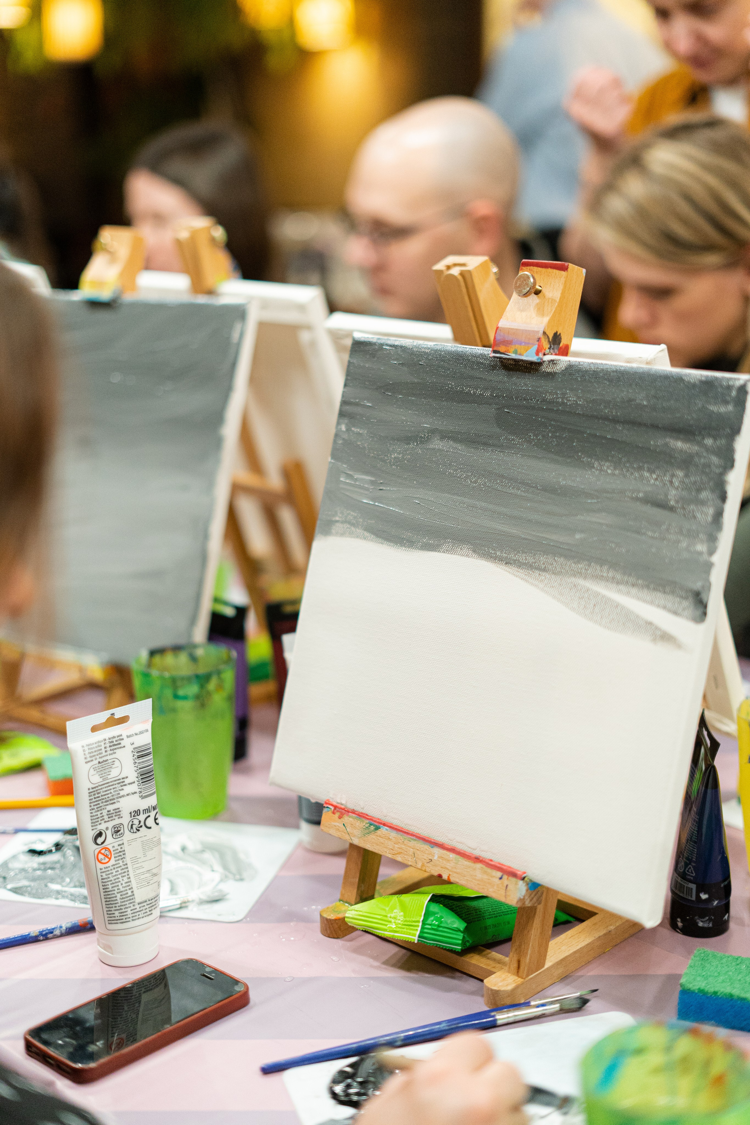 Корпоратив Teach Me Art 2. Портретный фотограф в Москве и Санкт-Петербурге Арина Чех