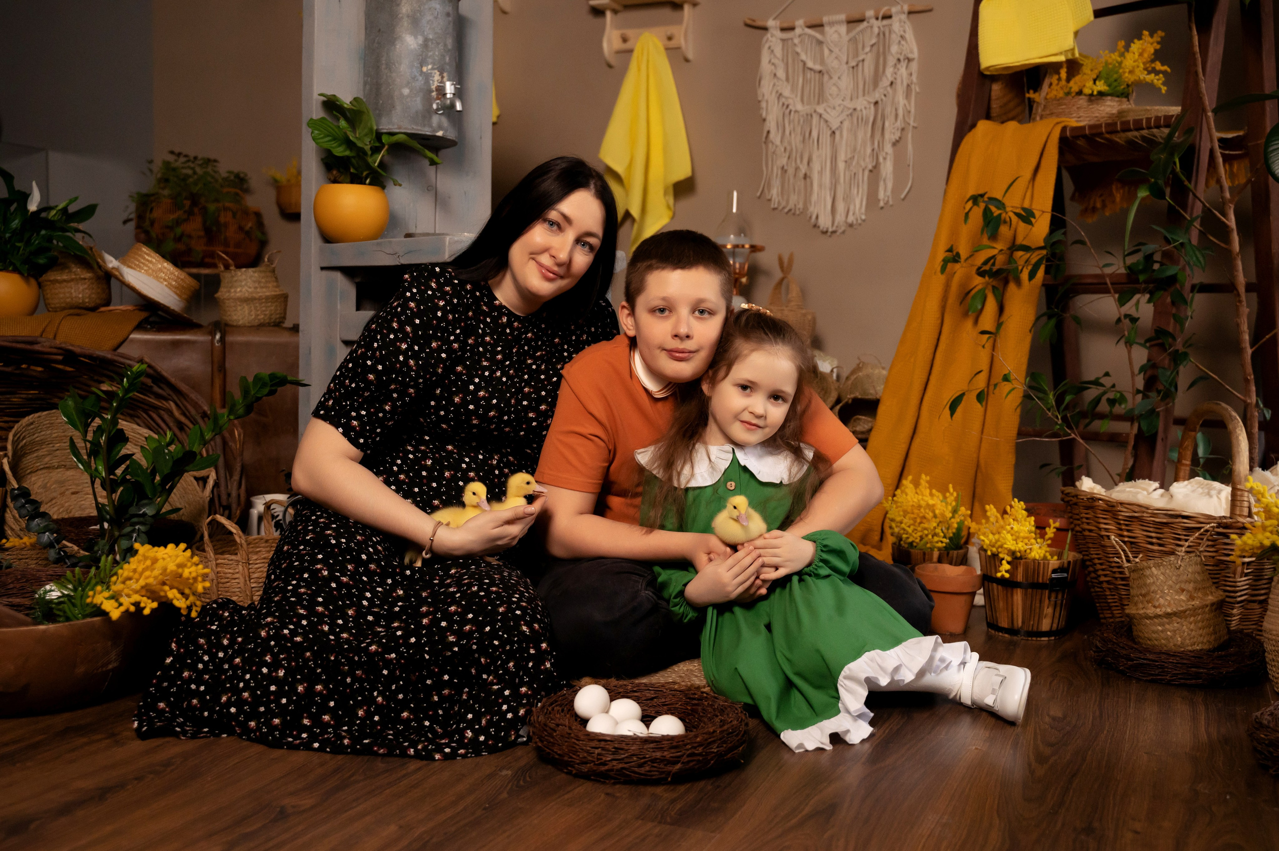 Купание утят. Елена Задорина