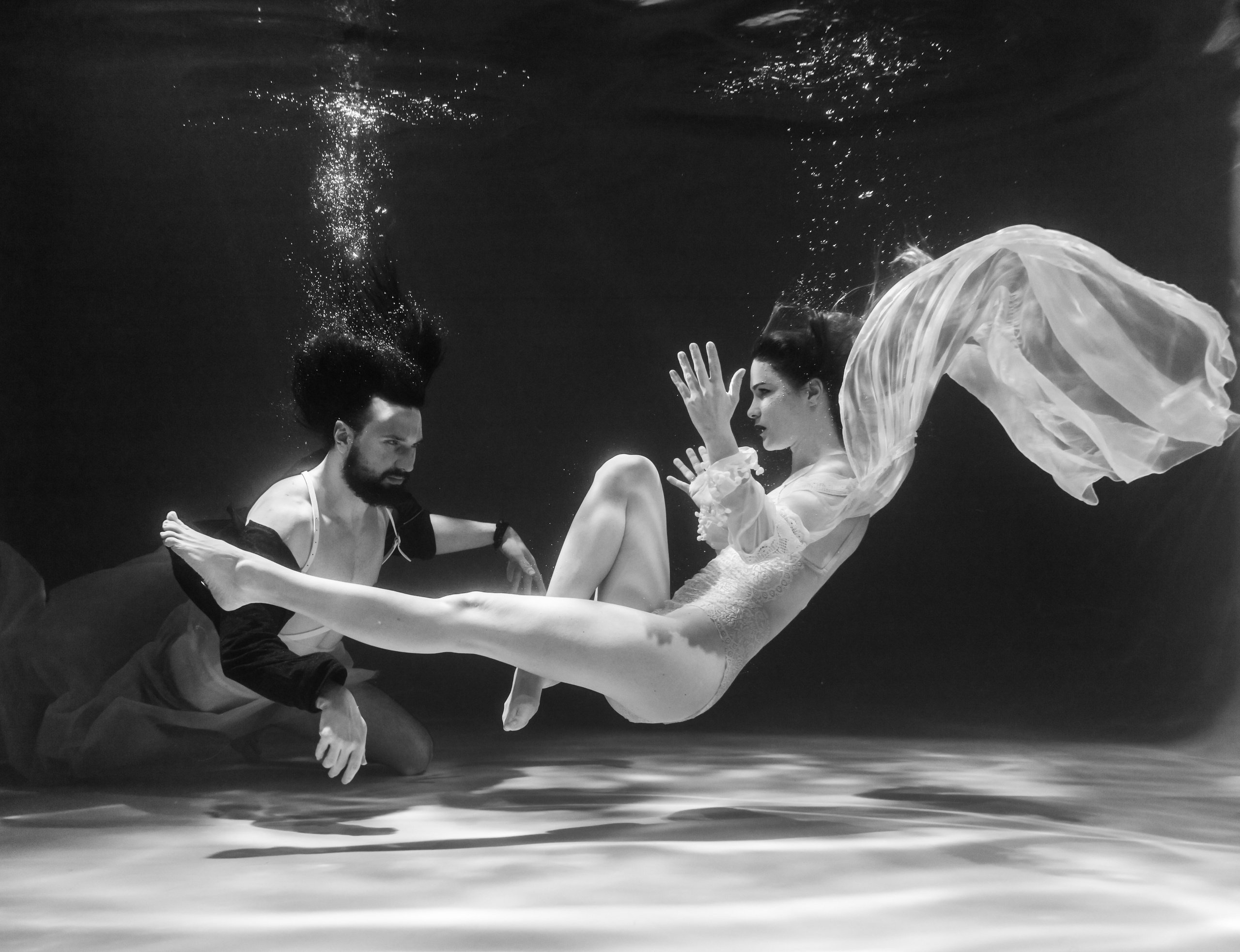 Подводная фотосъёмка. Арт фотограф Серафима Абельман в Москве