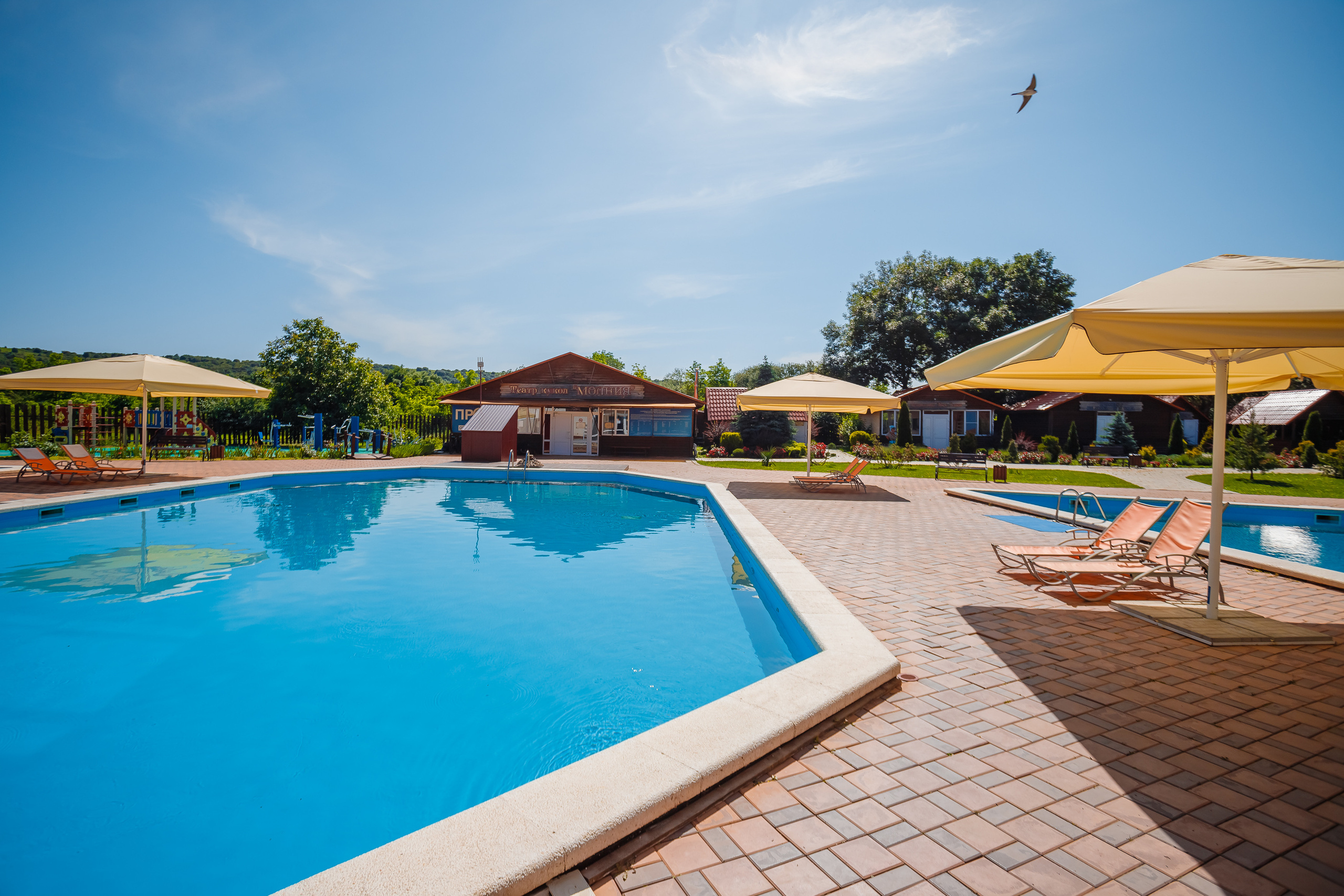 Территория термы май 2023 года