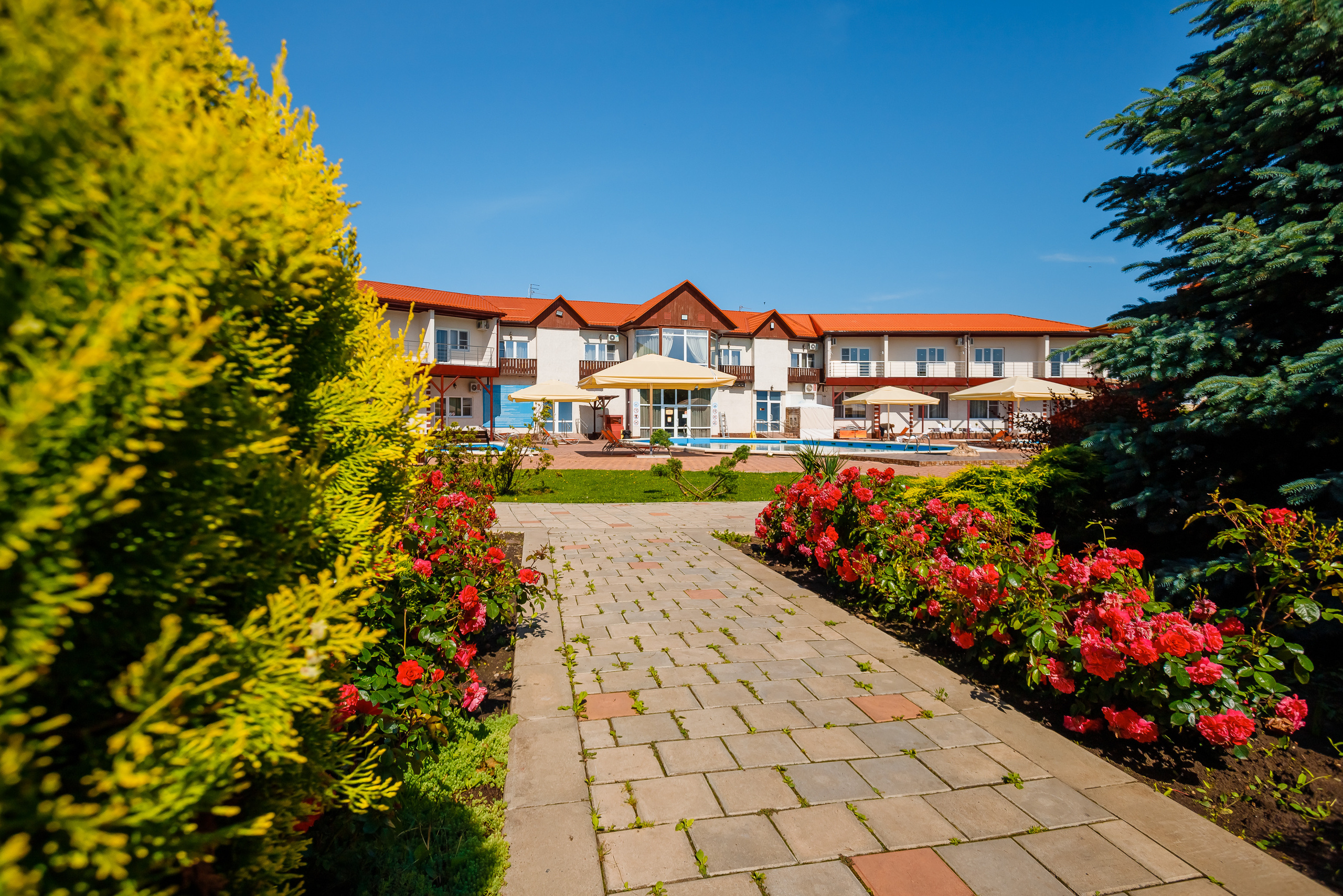 Территория термы май 2023 года