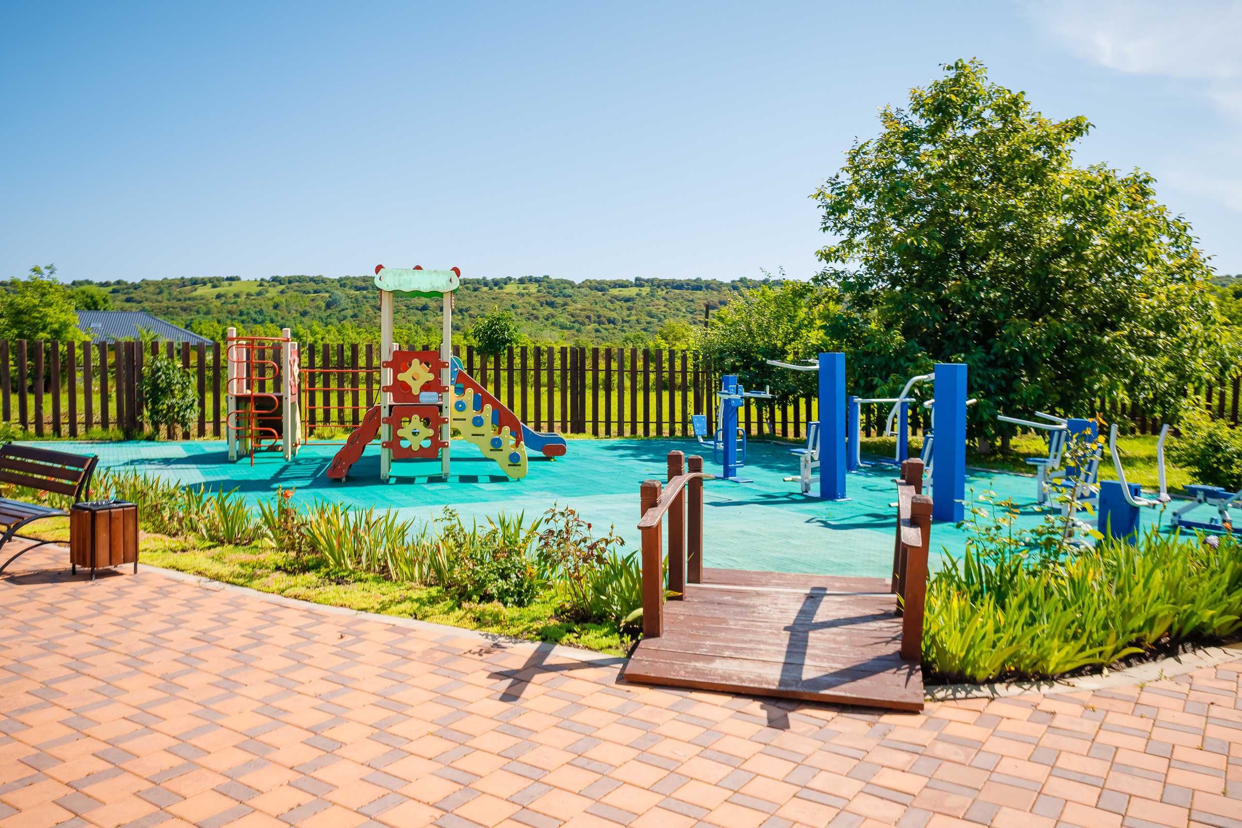 Территория термы май 2023 года