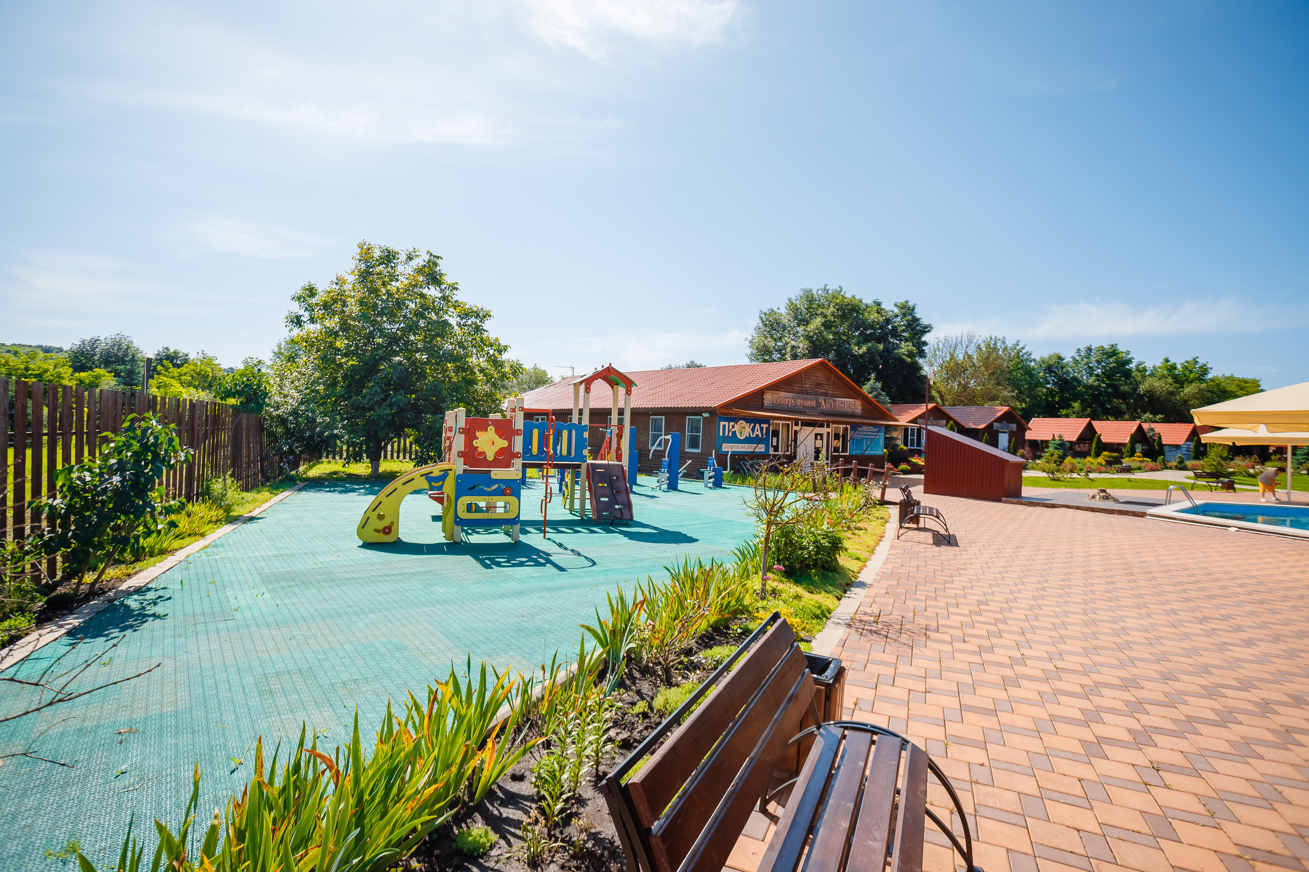 Территория термы май 2023 года