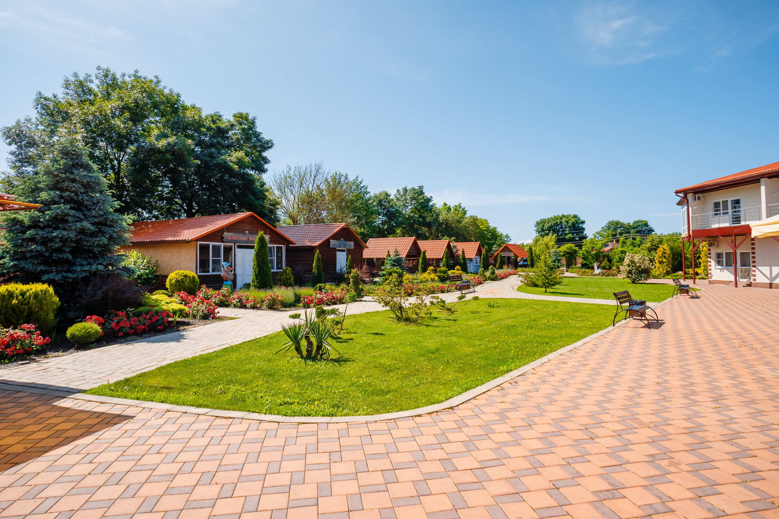 Территория термы май 2023 года