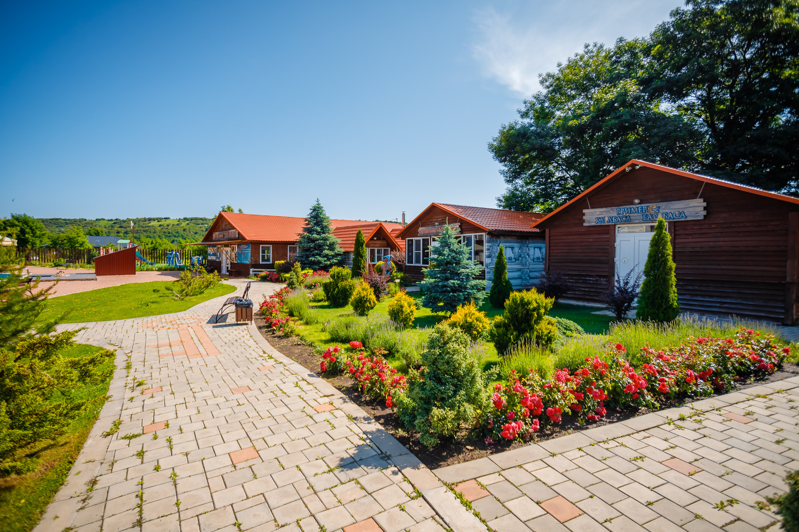 Территория термы май 2023 года