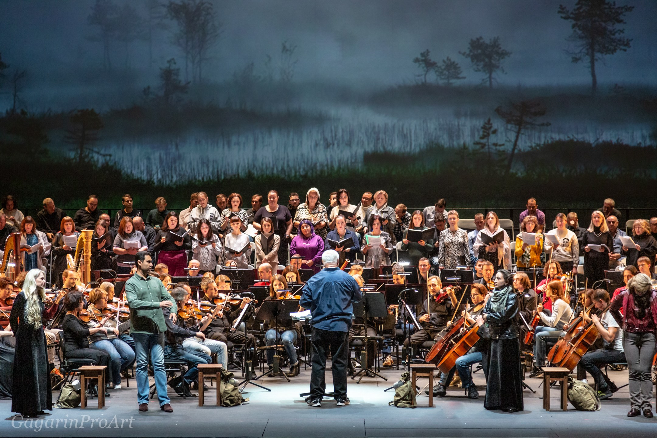 Репортаж. Репетиции. Концерты. GagarinProArt